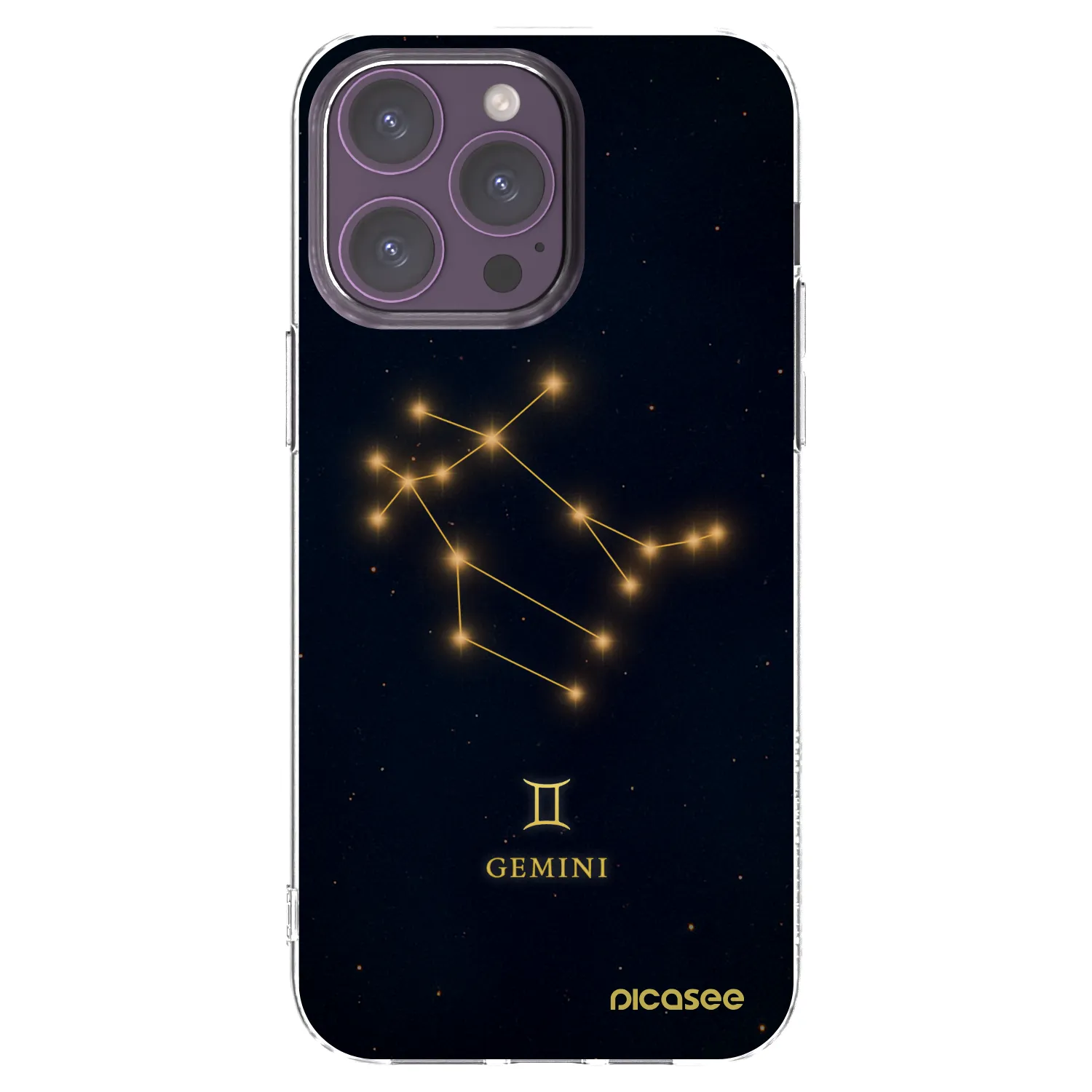 Picasee átlátszó szilikon tok az alábbi mobiltelefonokra Apple iPhone 14 Pro Max - GEMINI