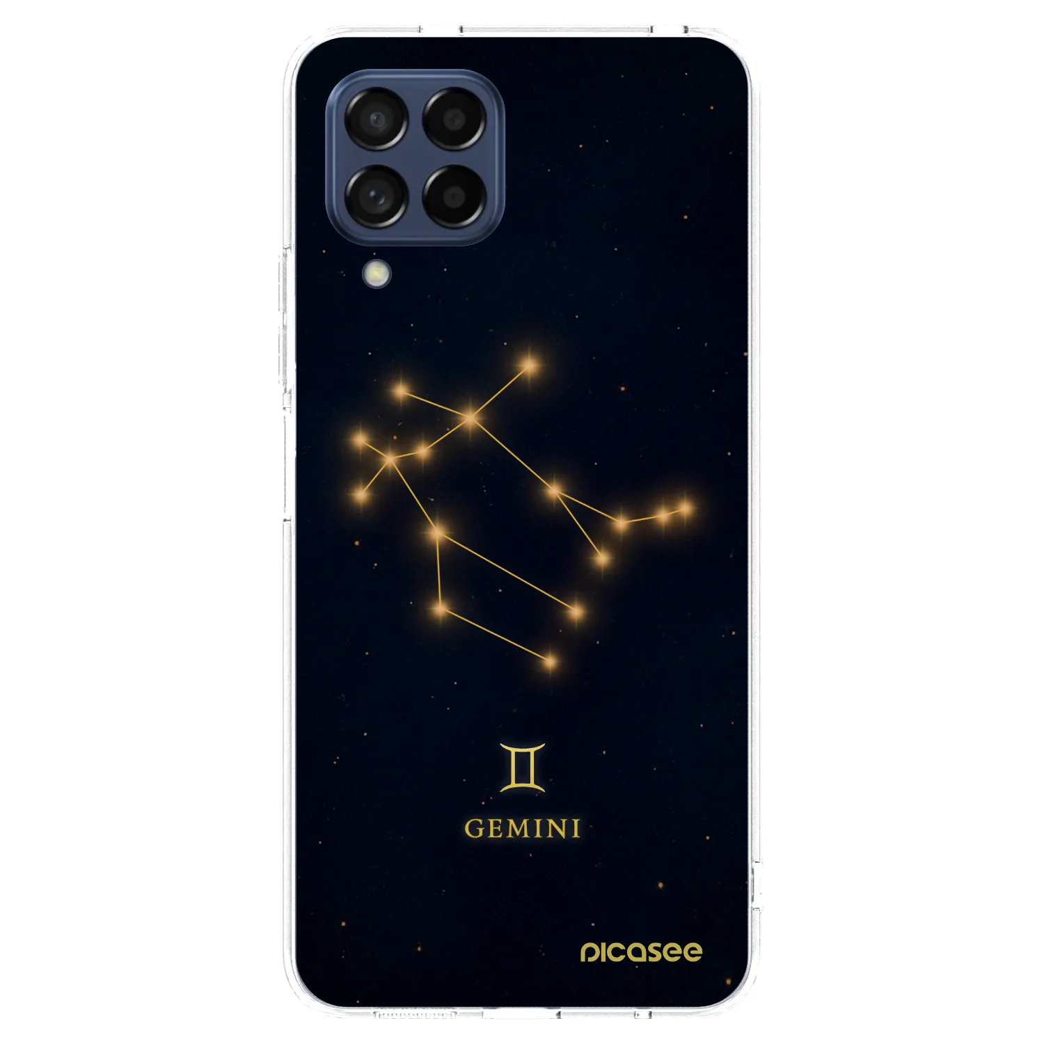 Picasee átlátszó szilikon tok az alábbi mobiltelefonokra Samsung Galaxy M53 5G - GEMINI