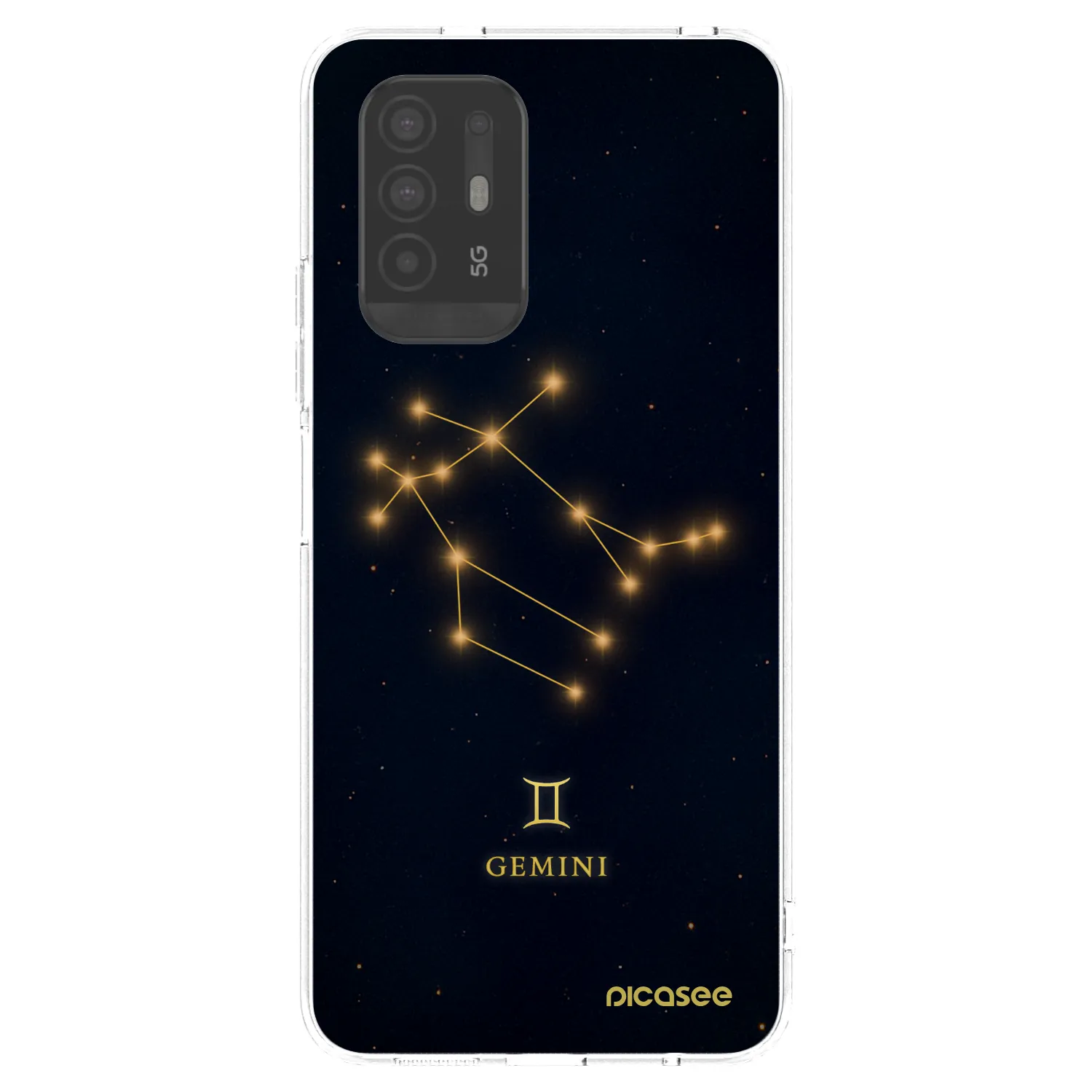 Picasee átlátszó szilikon tok az alábbi mobiltelefonokra OPPO A94 5G - GEMINI