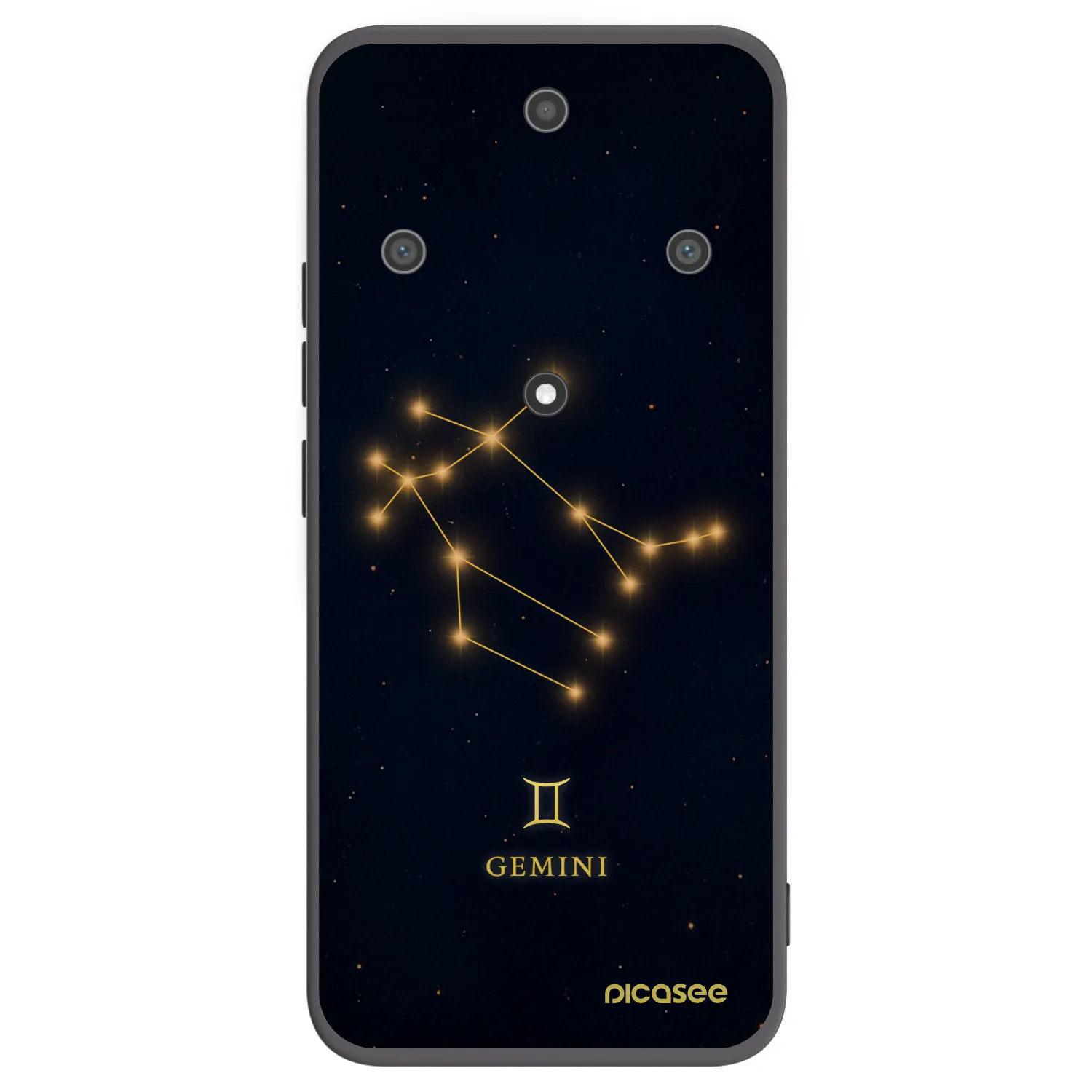 Picasee fekete szilikon tok az alábbi mobiltelefonokra Honor Magic5 Lite 5G - GEMINI