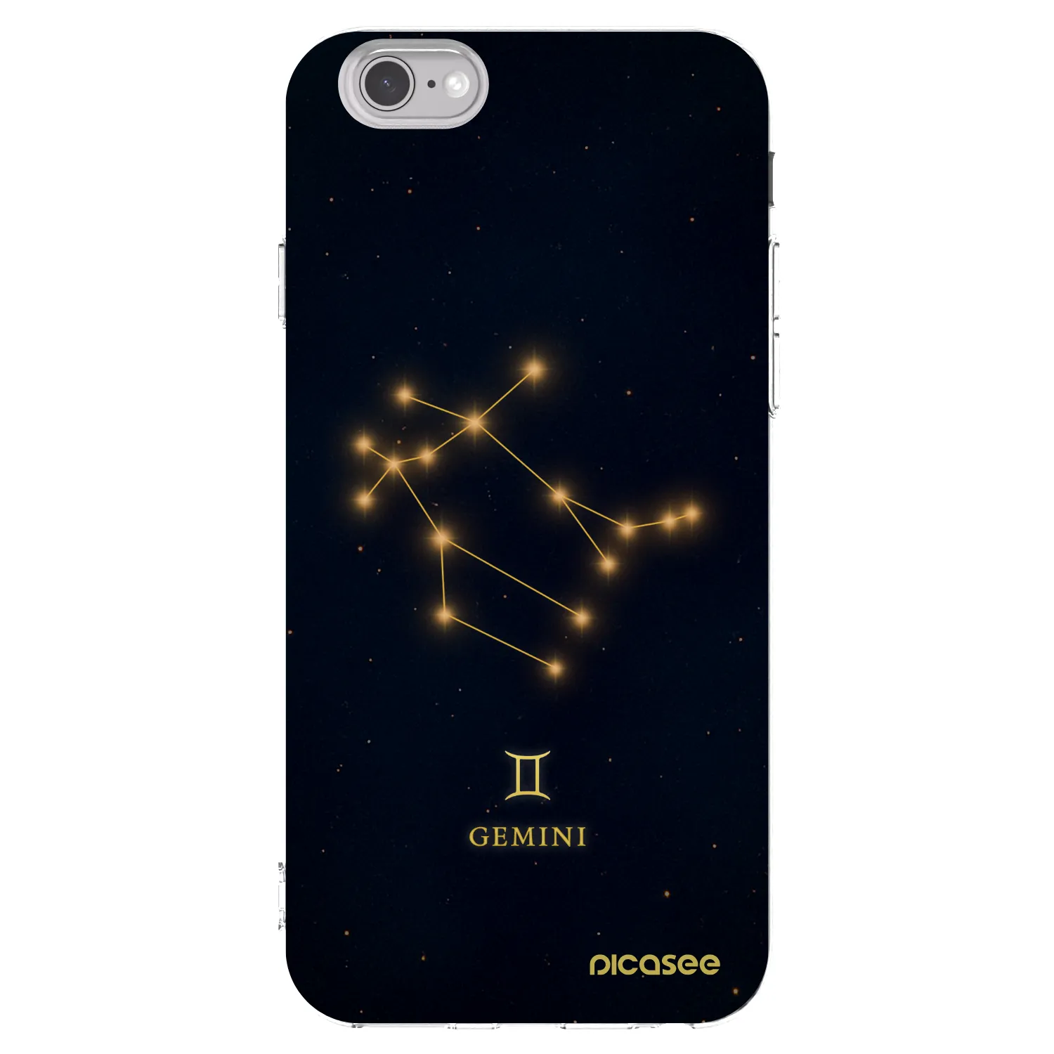 Picasee átlátszó szilikon tok az alábbi mobiltelefonokra Apple iPhone 6/6S - GEMINI