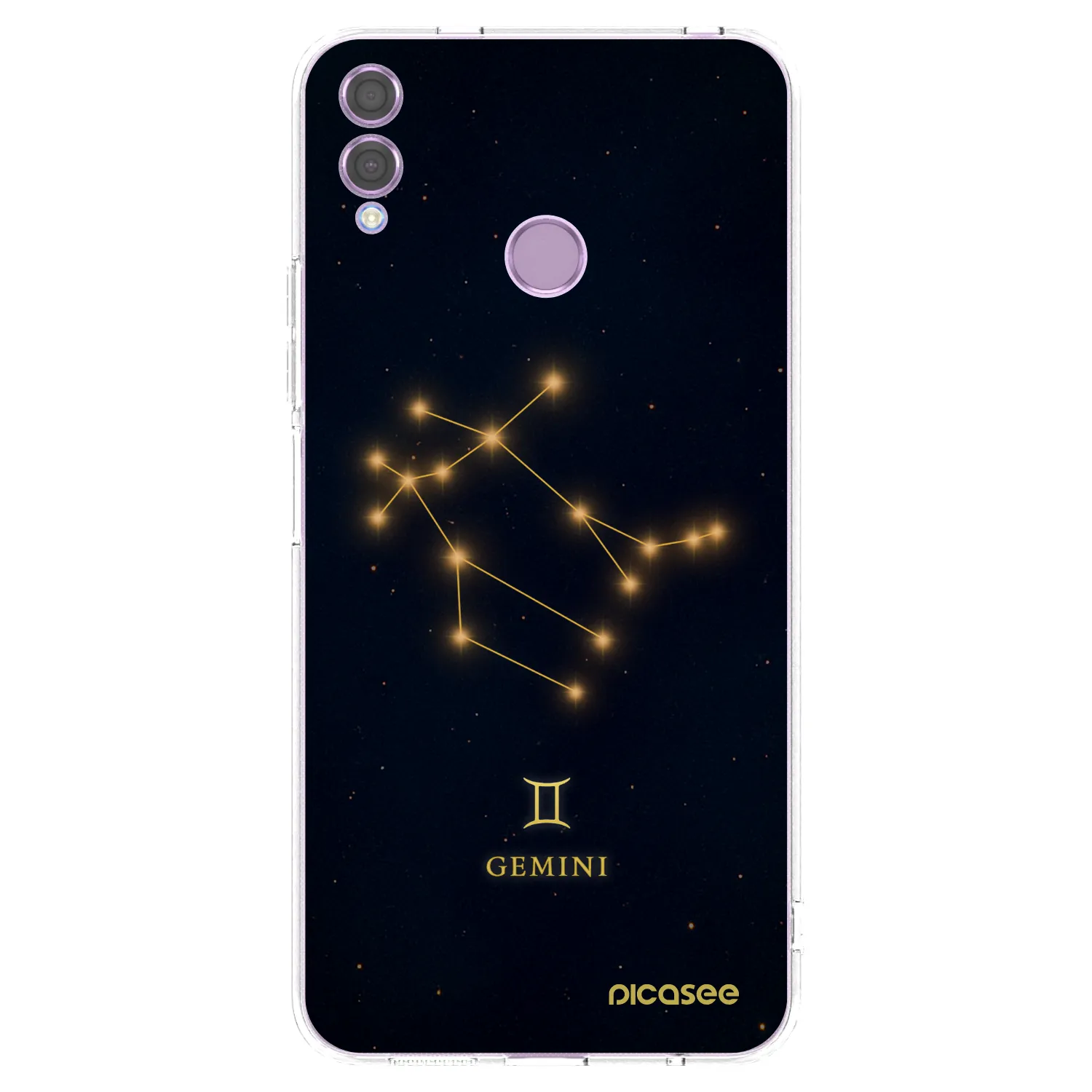 Picasee átlátszó szilikon tok az alábbi mobiltelefonokra Honor 8X - GEMINI
