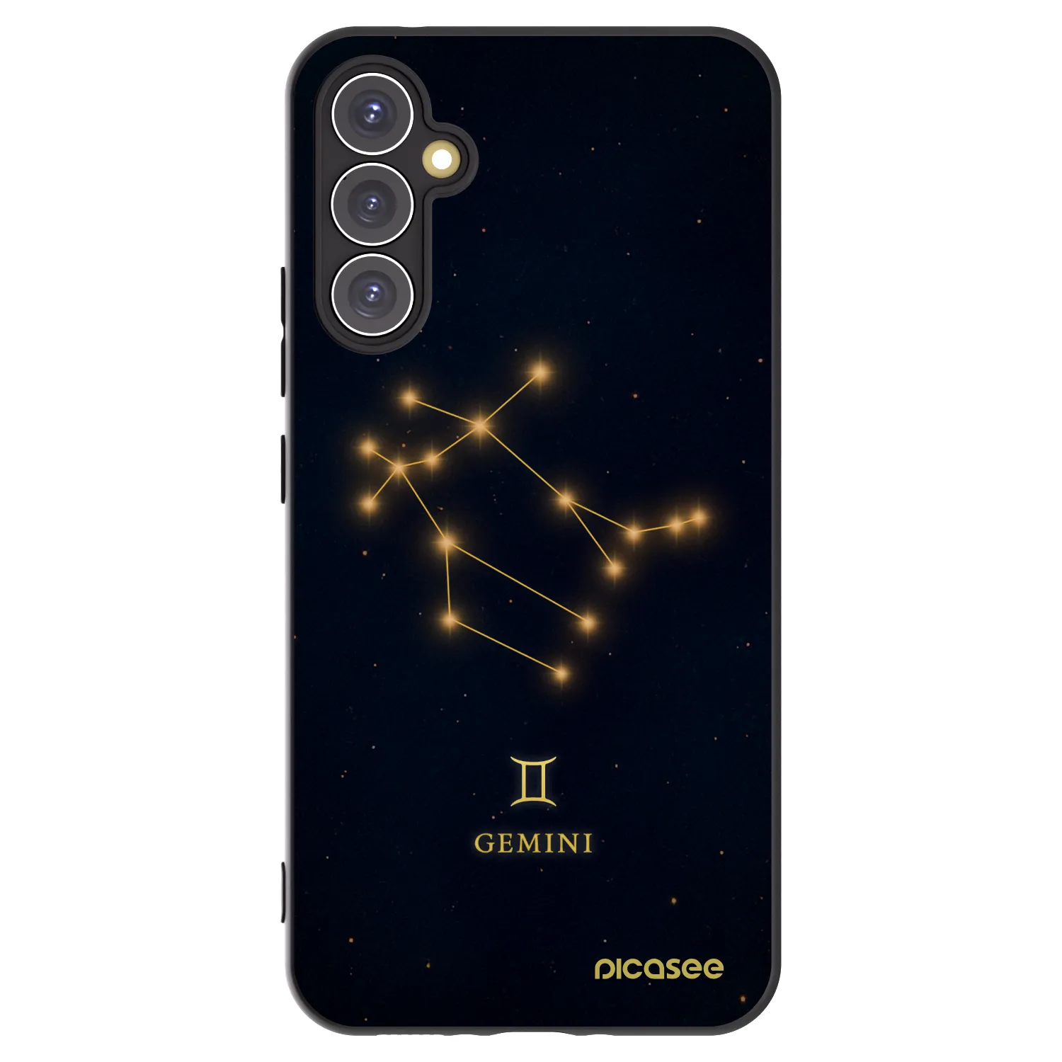 Picasee fekete szilikon tok az alábbi mobiltelefonokra Samsung Galaxy A34 5G A346B - GEMINI