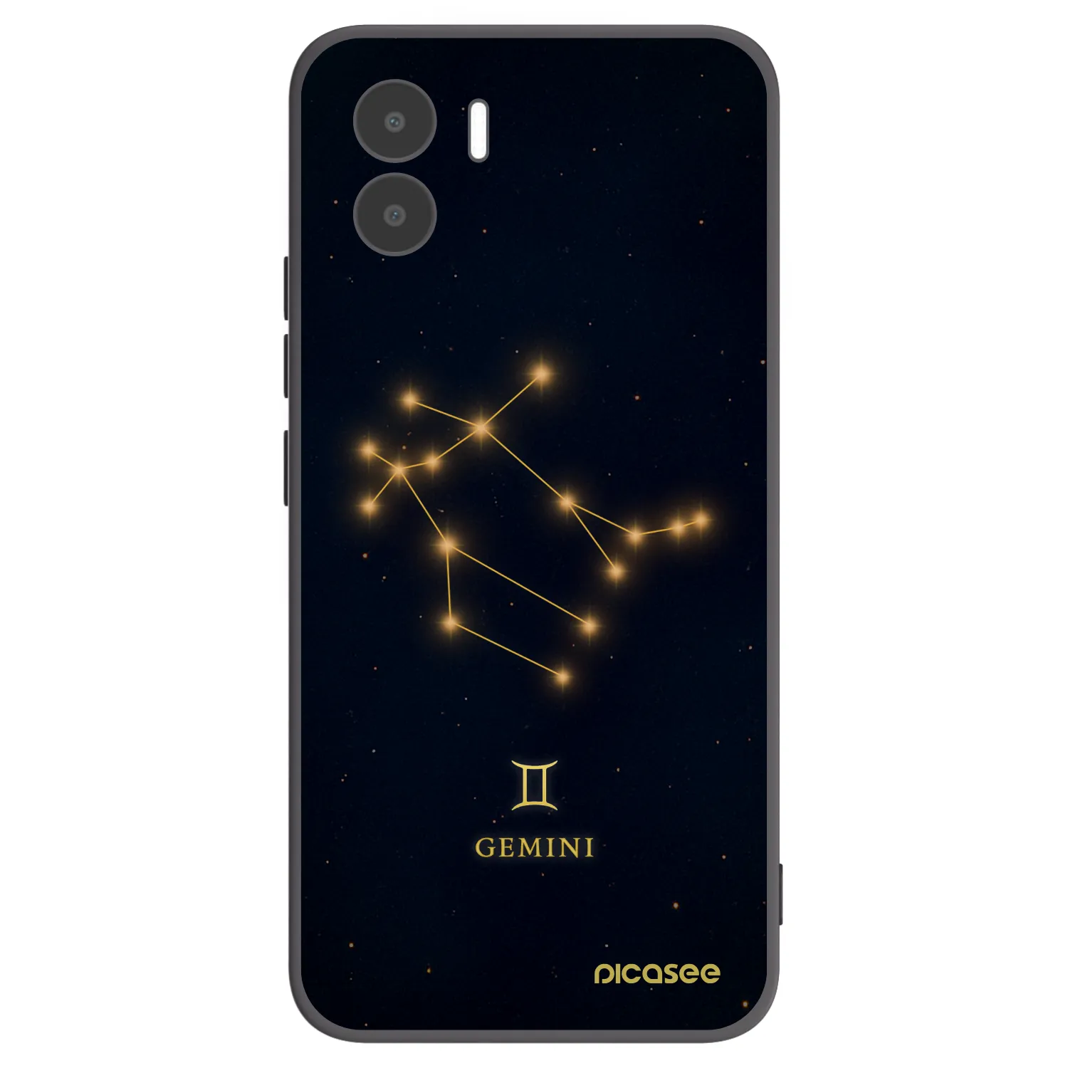 Picasee fekete szilikon tok az alábbi mobiltelefonokra Xiaomi Redmi A2 - GEMINI