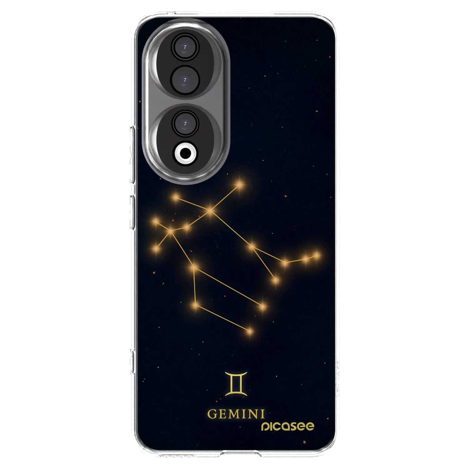 Picasee átlátszó szilikon tok az alábbi mobiltelefonokra Honor 90 5G - GEMINI