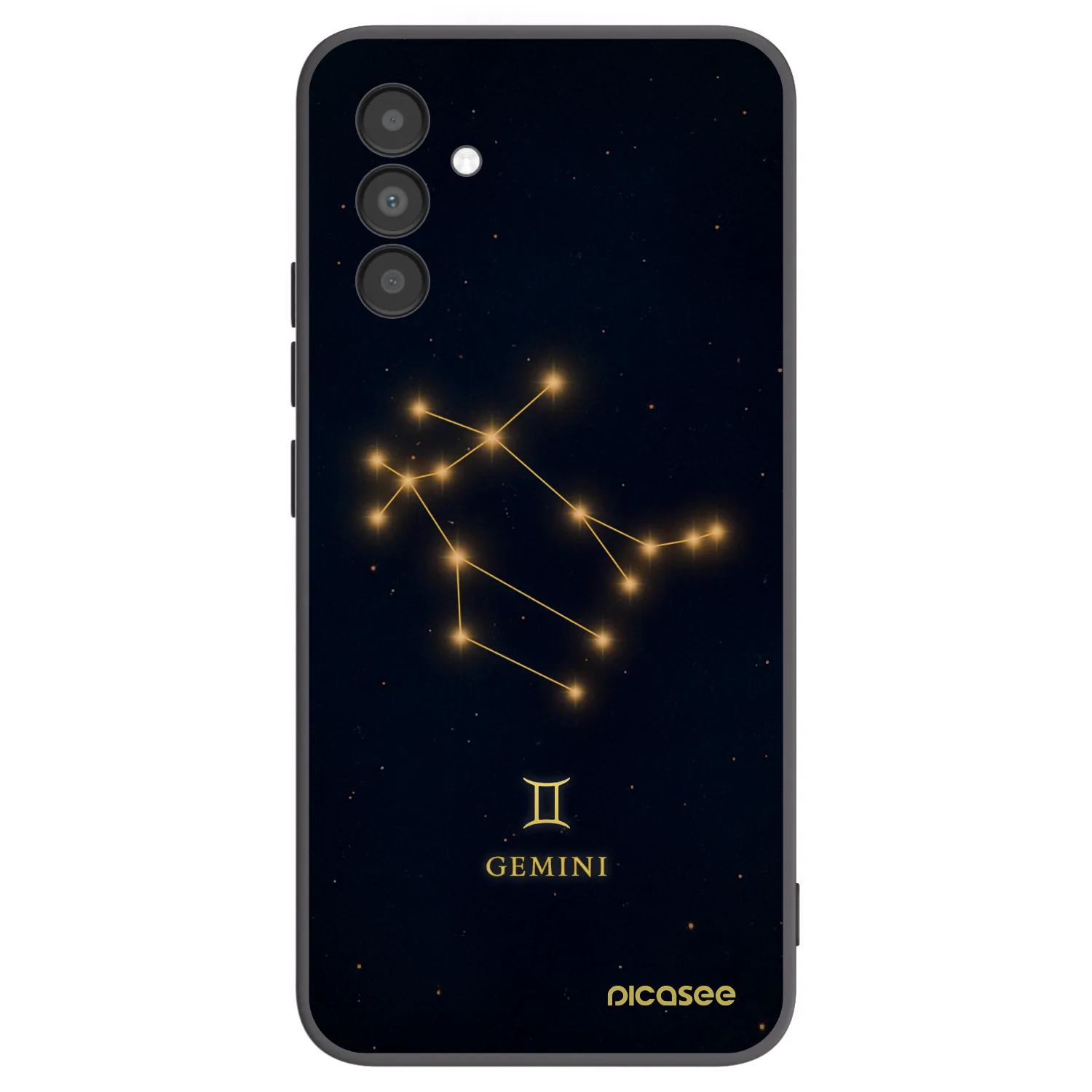 Picasee fekete szilikon tok az alábbi mobiltelefonokra Samsung Galaxy A04s A047F - GEMINI