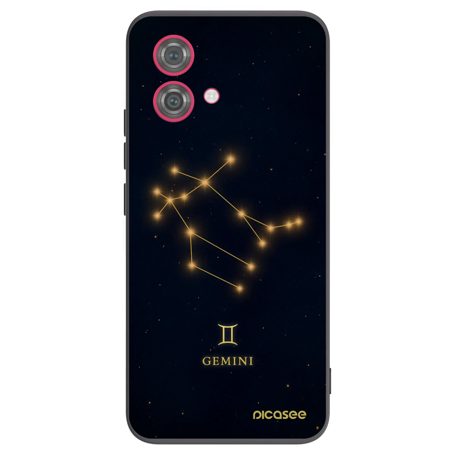 Picasee fekete szilikon tok az alábbi mobiltelefonokra Motorola Moto G84 5G - GEMINI