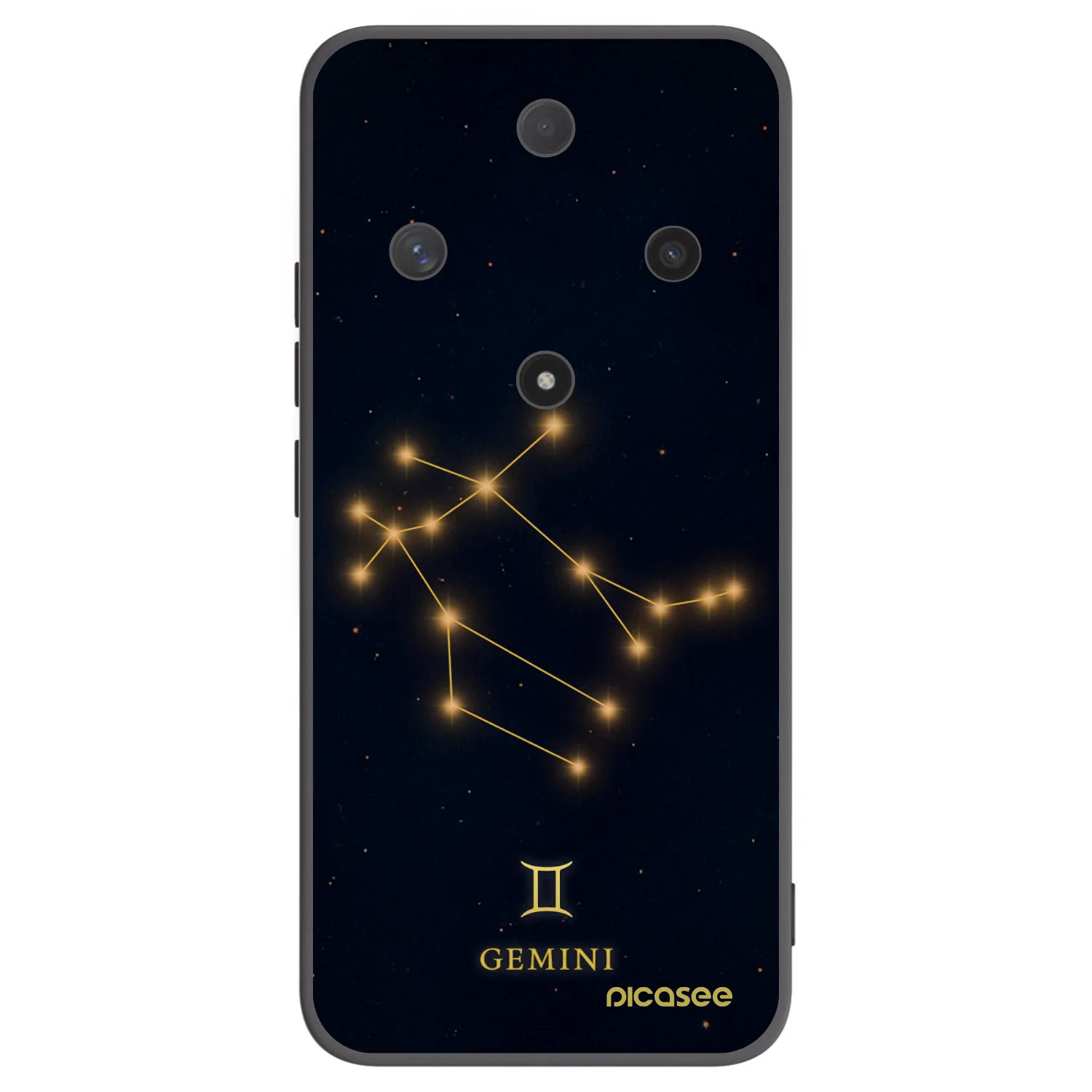 Picasee fekete szilikon tok az alábbi mobiltelefonokra Honor Magic6 Lite 5G - GEMINI