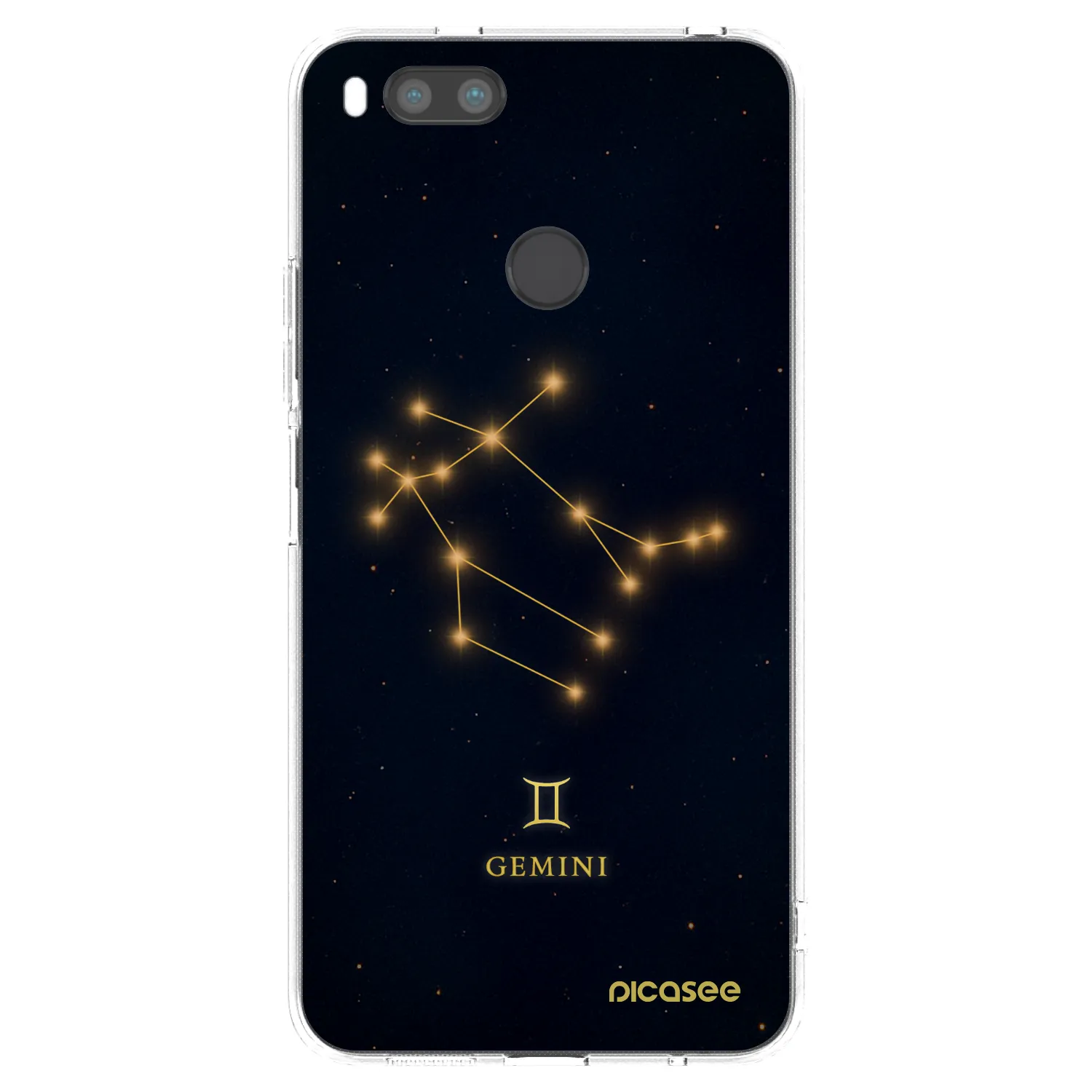 Picasee átlátszó szilikon tok az alábbi mobiltelefonokra Xiaomi Mi Note 10 (Pro) - GEMINI