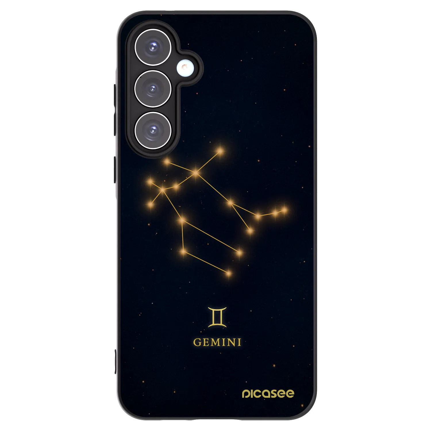 Picasee fekete szilikon tok az alábbi mobiltelefonokra Samsung Galaxy A55 5G A556B - GEMINI