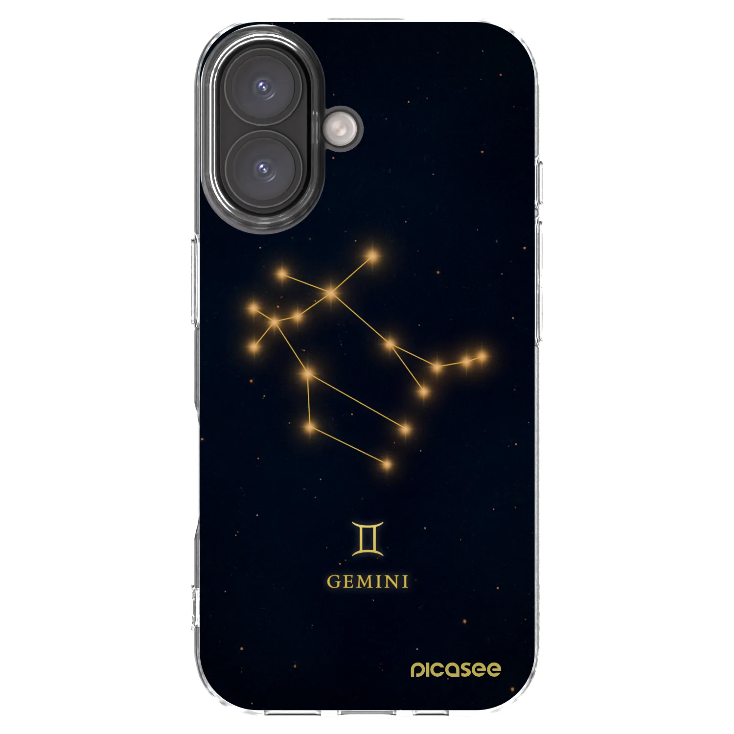 Picasee átlátszó szilikon tok az alábbi mobiltelefonokra Apple iPhone 16 - GEMINI