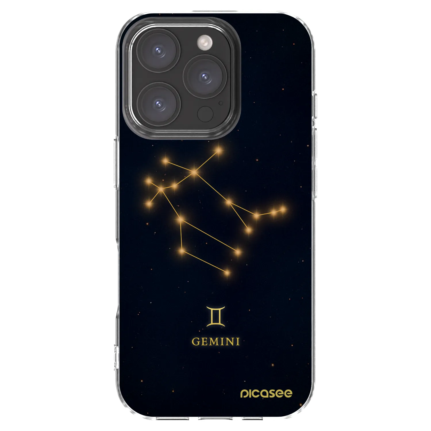 Picasee átlátszó szilikon tok az alábbi mobiltelefonokra Apple iPhone 16 Pro - GEMINI