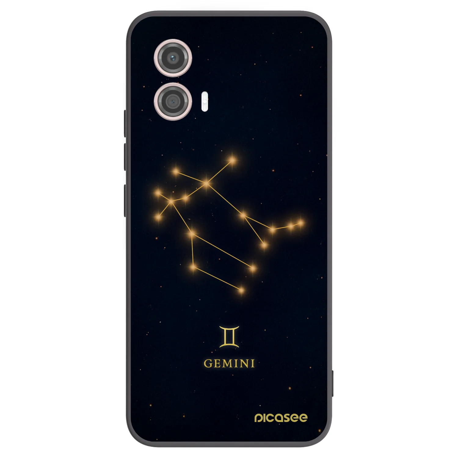 Picasee fekete szilikon tok az alábbi mobiltelefonokra Motorola Moto G53 5G - GEMINI
