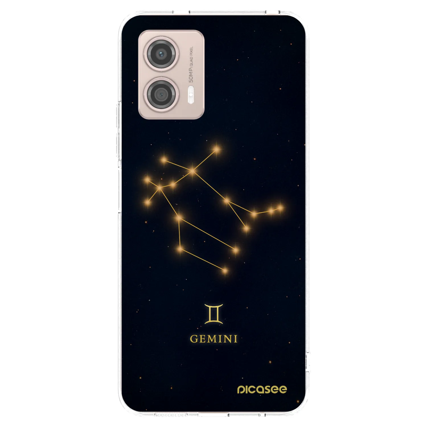 Picasee átlátszó szilikon tok az alábbi mobiltelefonokra Motorola Moto G53 5G - GEMINI