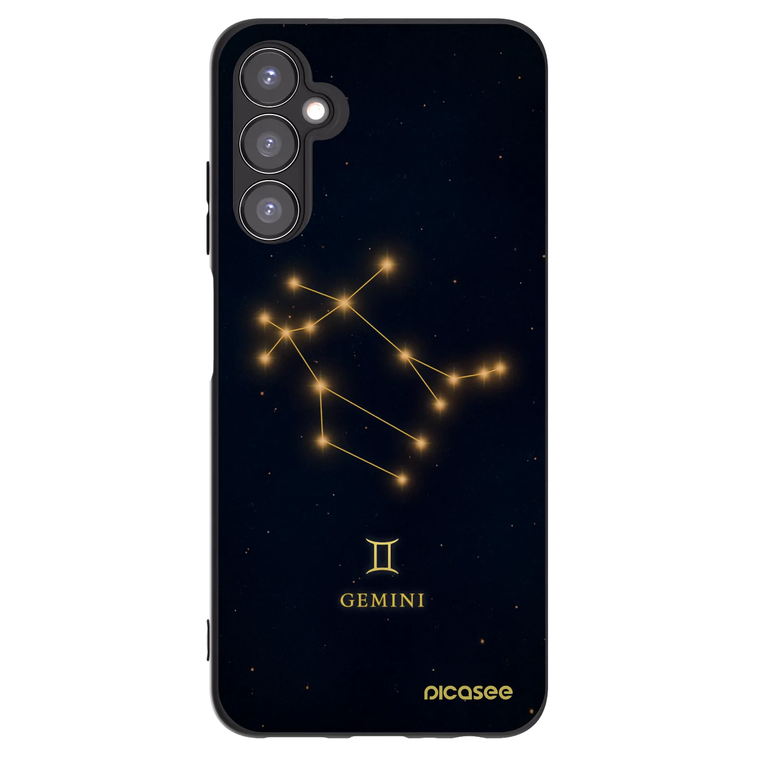 Picasee fekete szilikon tok az alábbi mobiltelefonokra Samsung Galaxy A05s A057G - GEMINI