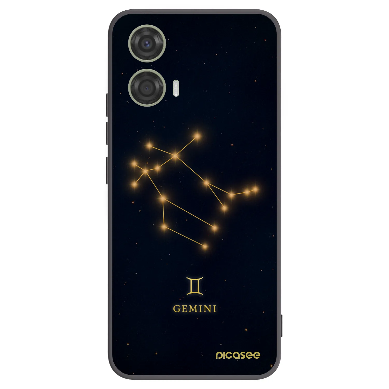 Picasee fekete szilikon tok az alábbi mobiltelefonokra Motorola Moto G24 - GEMINI