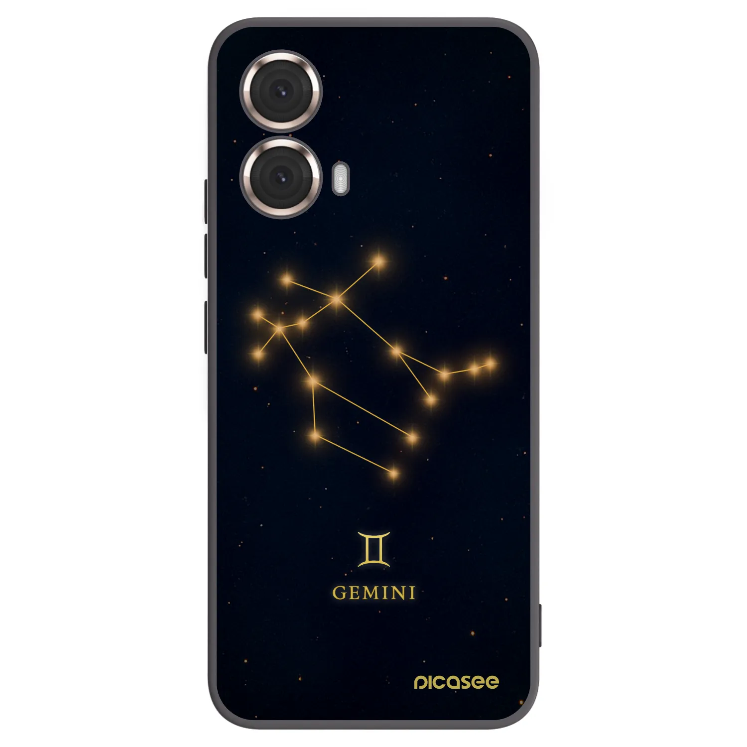 Picasee fekete szilikon tok az alábbi mobiltelefonokra Motorola Moto G85 - GEMINI