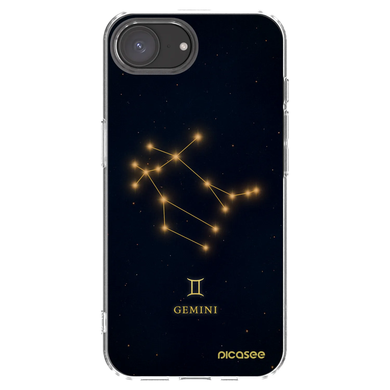 Picasee átlátszó szilikon tok az alábbi mobiltelefonokra Apple iPhone 16e - GEMINI