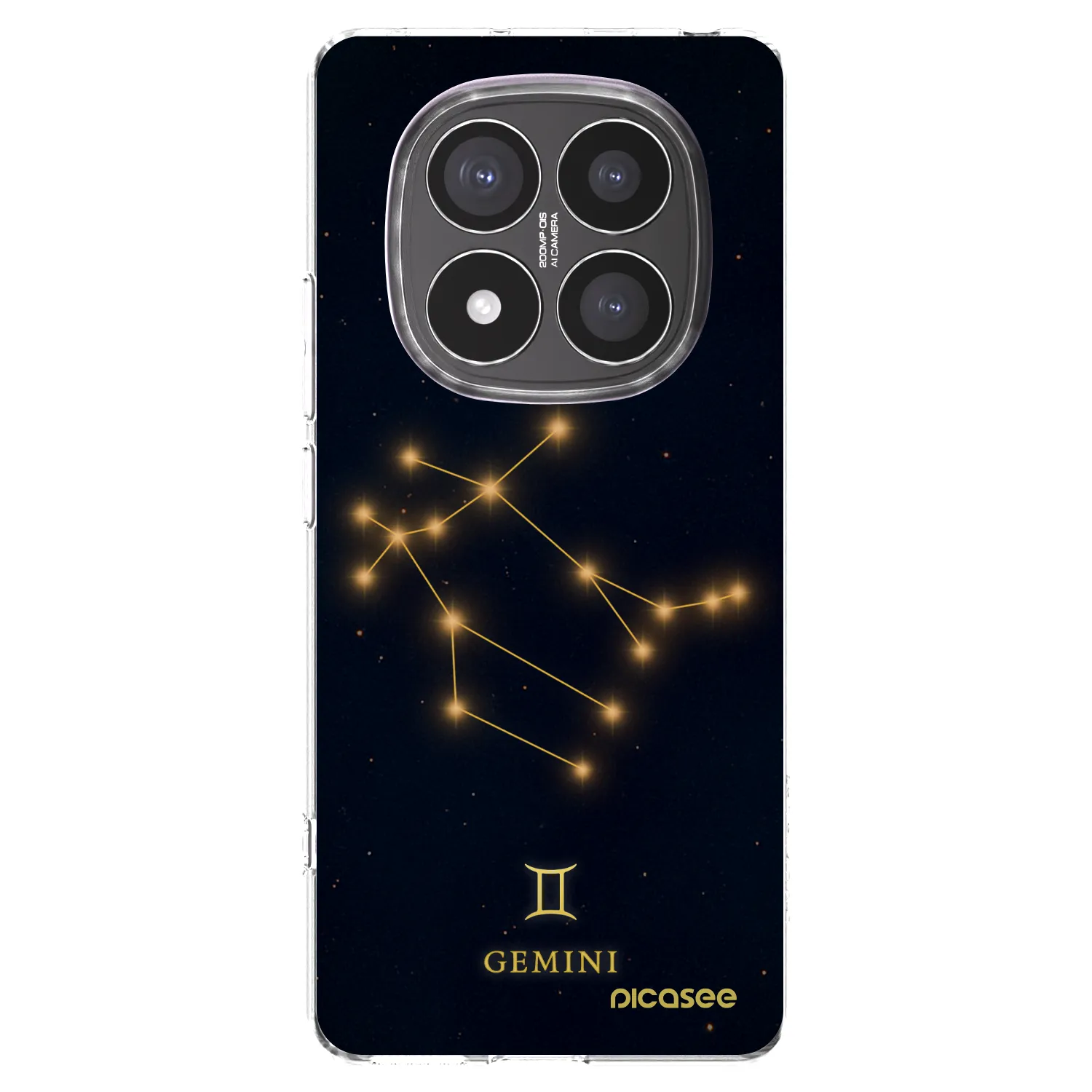 Picasee átlátszó szilikon tok az alábbi mobiltelefonokra Xiaomi Redmi Note 14 Pro+ 5G - GEMINI