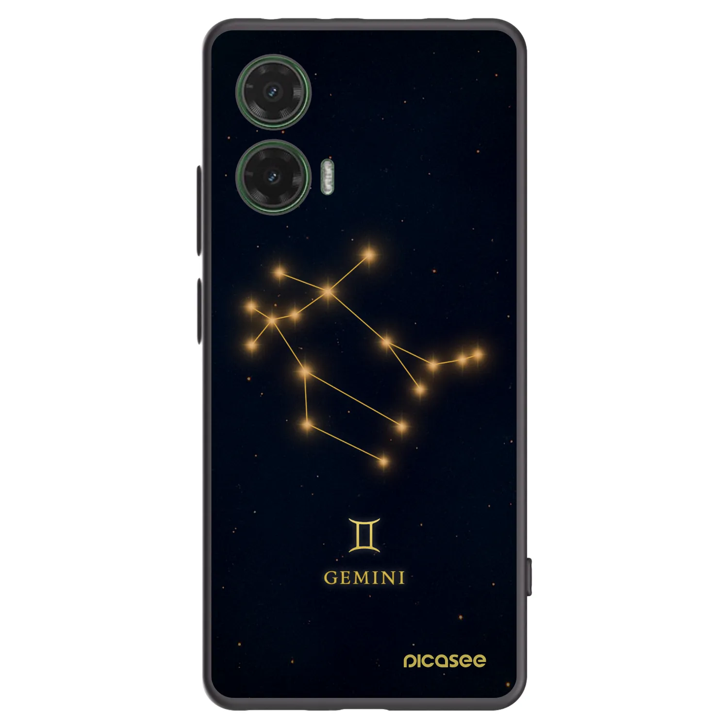 Picasee fekete szilikon tok az alábbi mobiltelefonokra Motorola Moto G35 5G - GEMINI