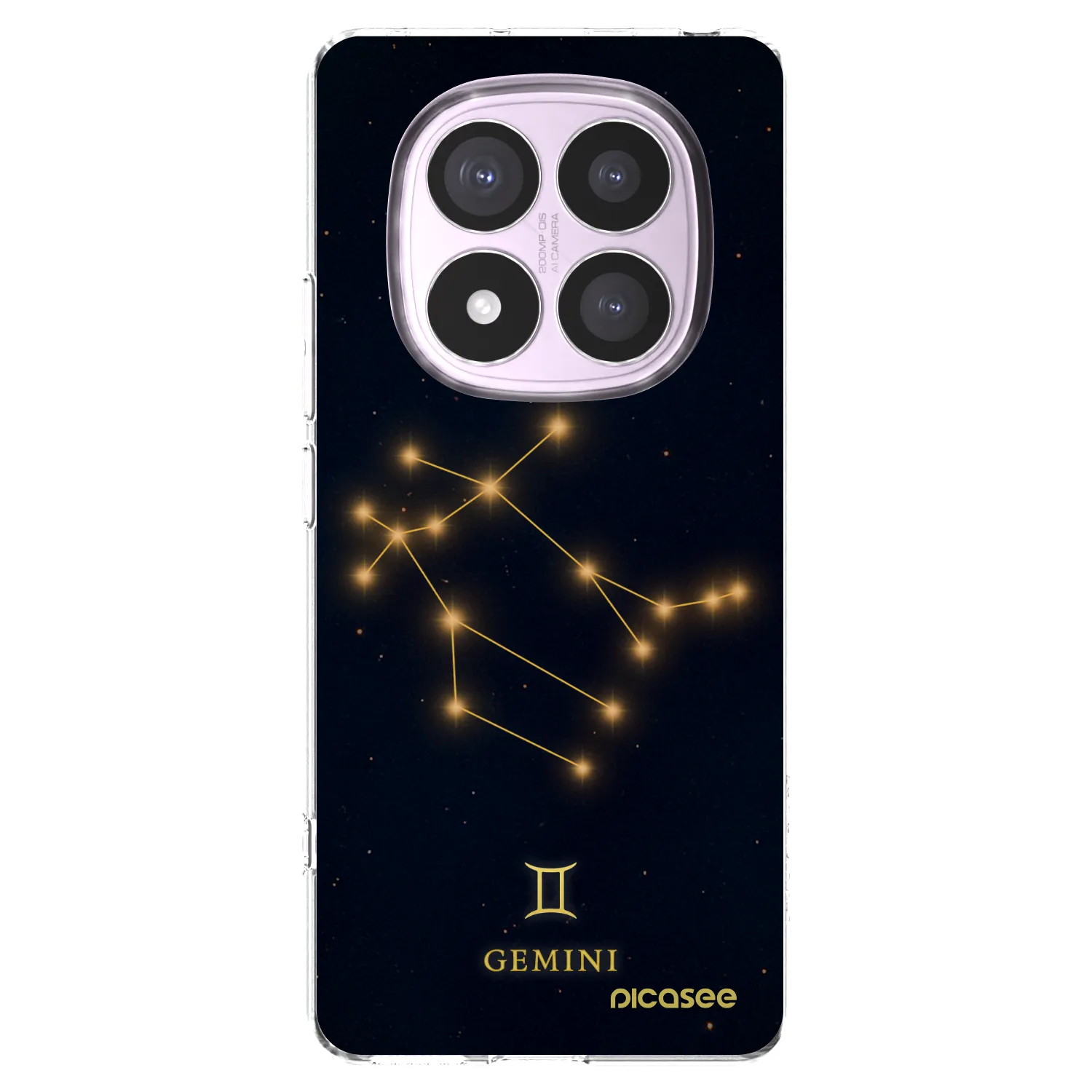 Picasee átlátszó szilikon tok az alábbi mobiltelefonokra Xiaomi Redmi Note 14 Pro 4G - GEMINI