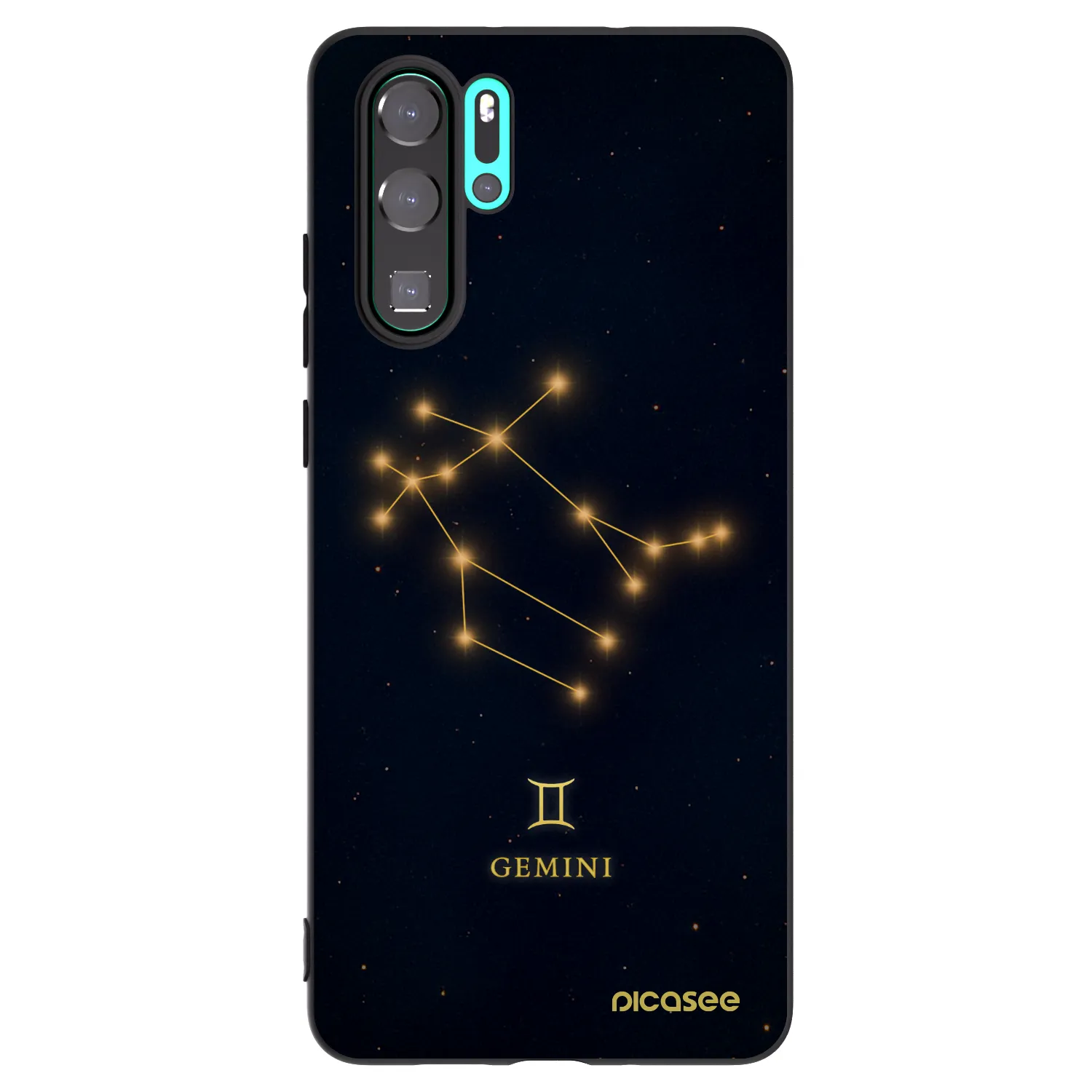 Picasee fekete szilikon tok az alábbi mobiltelefonokra Huawei P30 Pro - GEMINI
