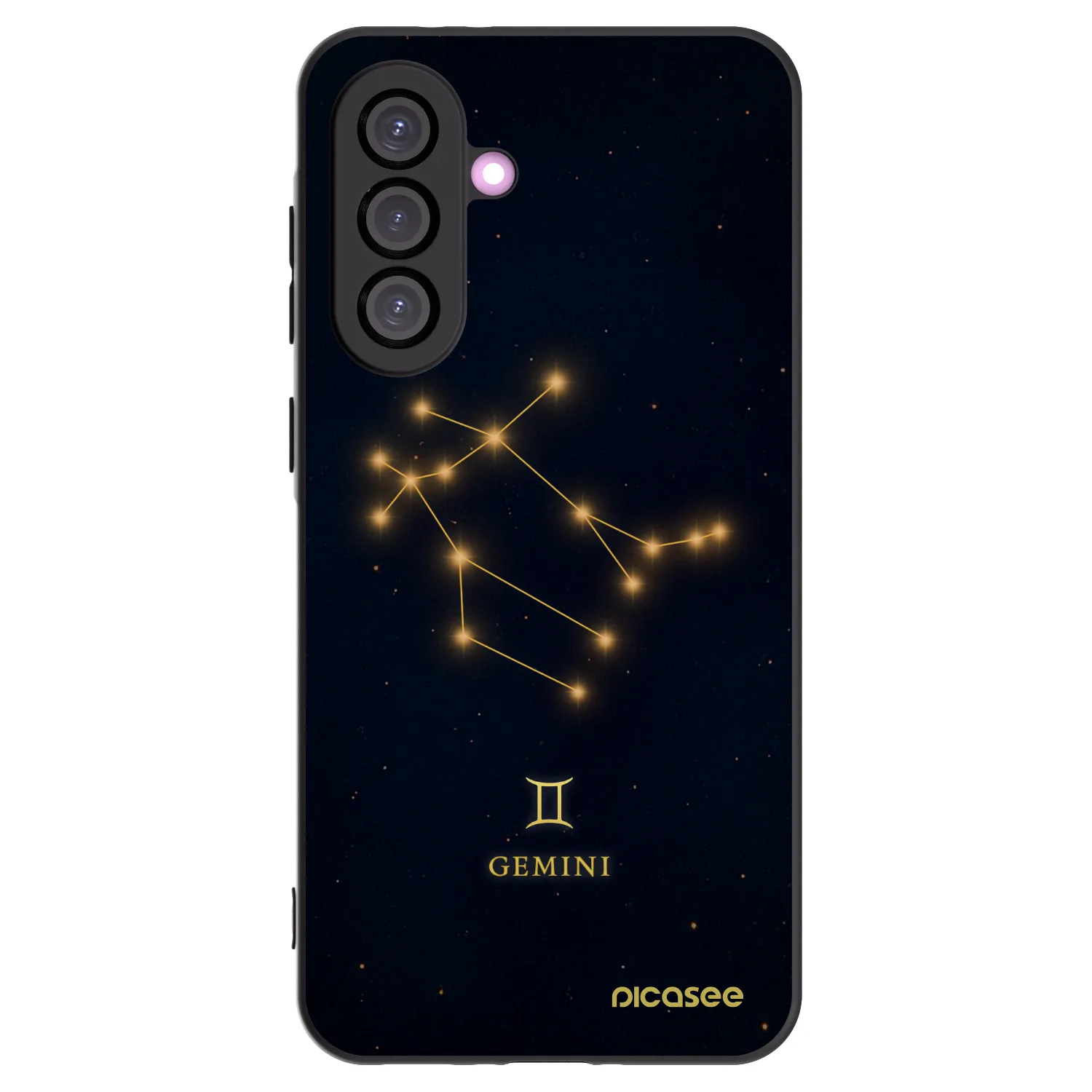 Picasee fekete szilikon tok az alábbi mobiltelefonokra Samsung Galaxy A56 5G A566B - GEMINI