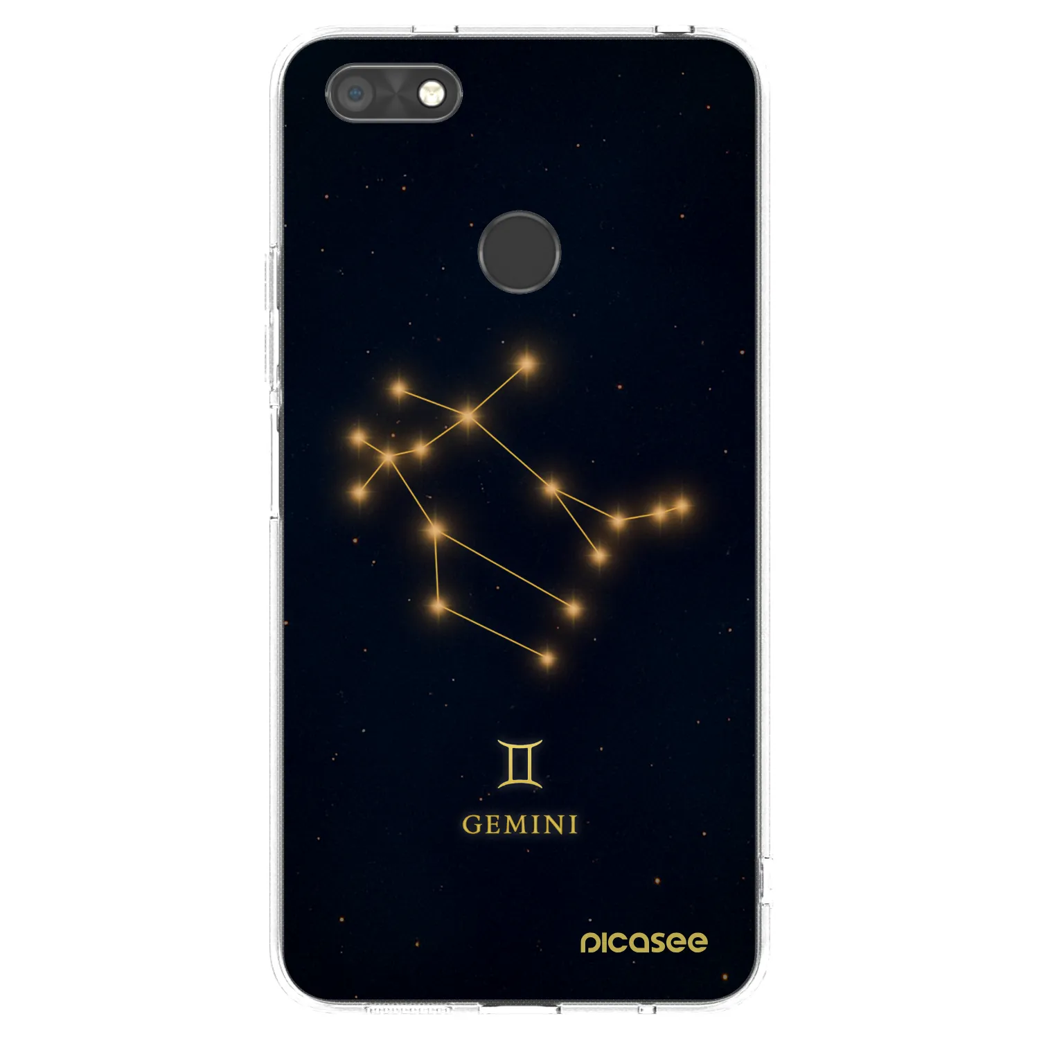 Picasee átlátszó szilikon tok az alábbi mobiltelefonokra Huawei P9 Lite Mini - GEMINI