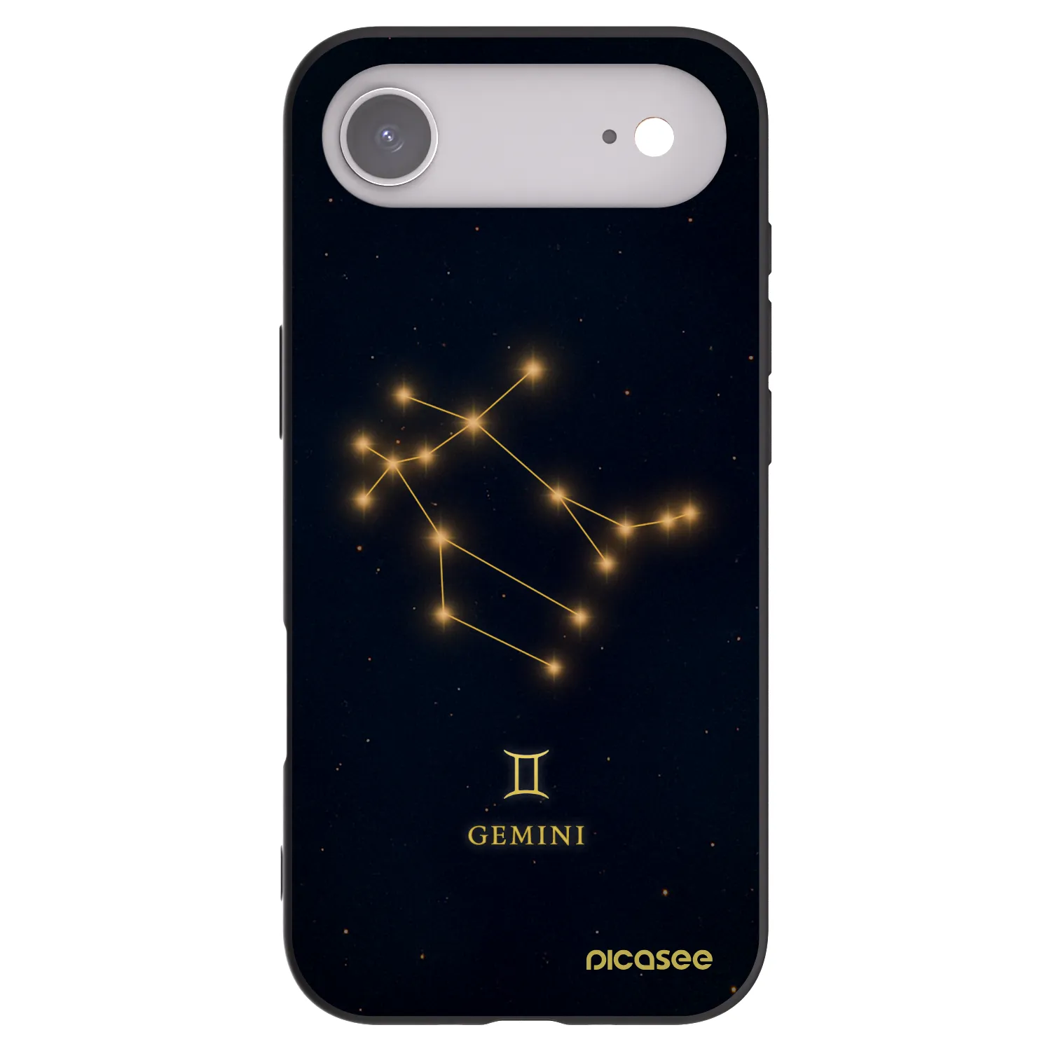 Picasee fekete szilikon tok az alábbi mobiltelefonokra Apple iPhone Air - GEMINI