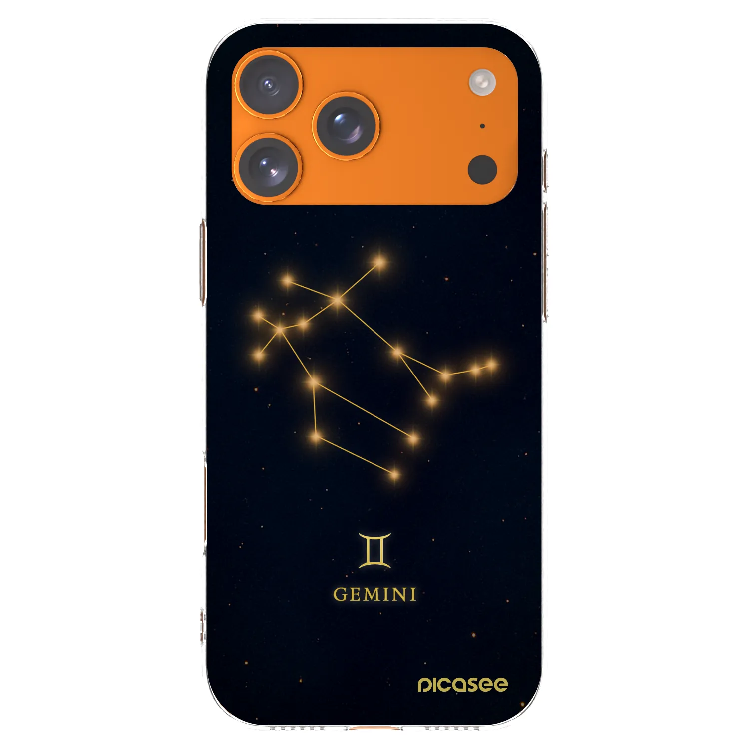 Picasee átlátszó szilikon tok az alábbi mobiltelefonokra Apple iPhone 17 Pro Max - GEMINI