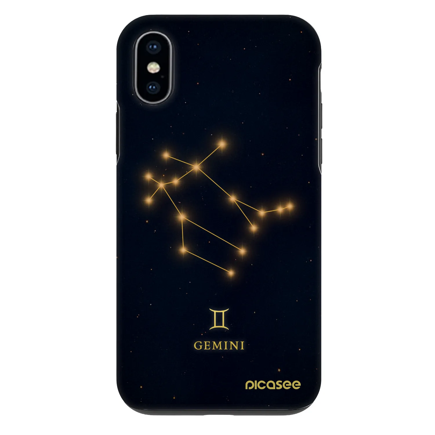 Picasee Fashion Case Apple iPhone X/XS - GEMINI