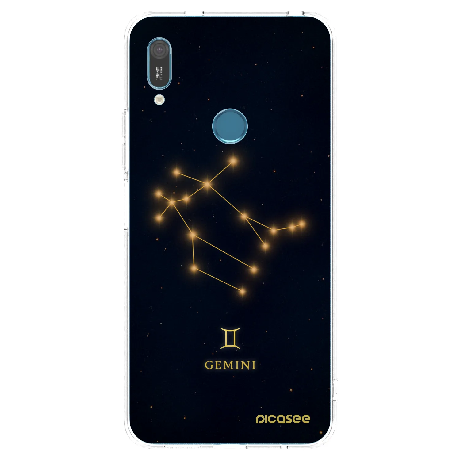 Picasee átlátszó szilikon tok az alábbi mobiltelefonokra Huawei Y6 2019 - GEMINI