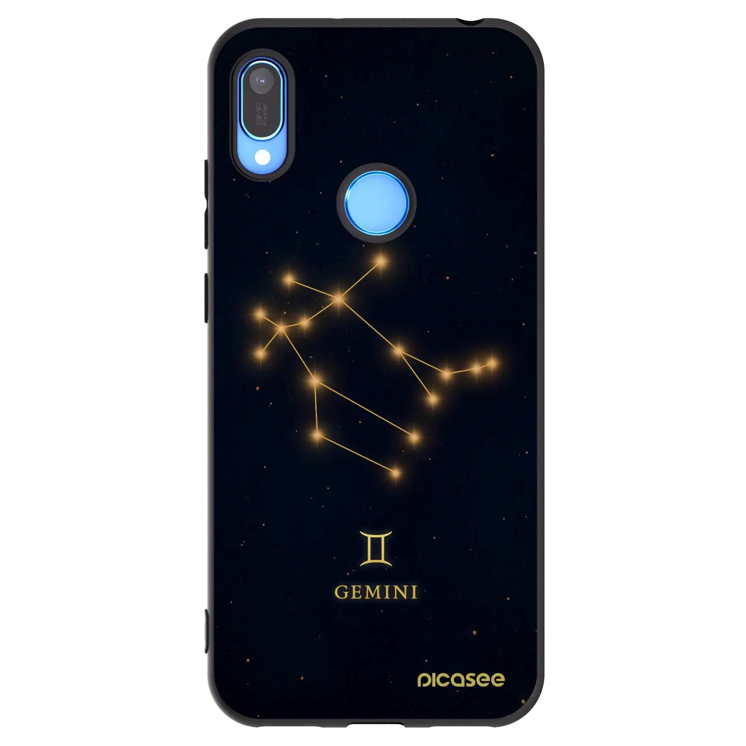 Picasee fekete szilikon tok az alábbi mobiltelefonokra Huawei Y6 2019 - GEMINI
