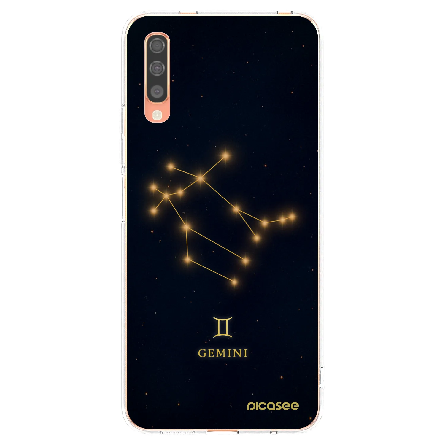 Picasee átlátszó szilikon tok az alábbi mobiltelefonokra Samsung Galaxy A70 A705F - GEMINI