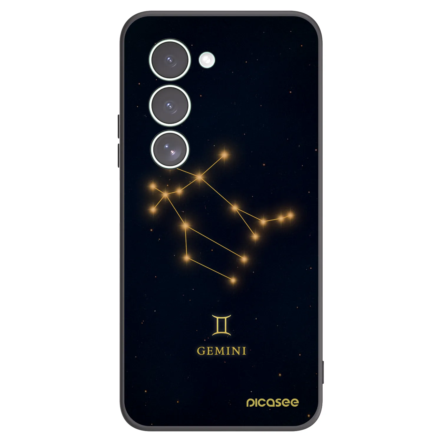 Picasee fekete szilikon tok az alábbi mobiltelefonokra Xiaomi Redmi 15 5G - GEMINI