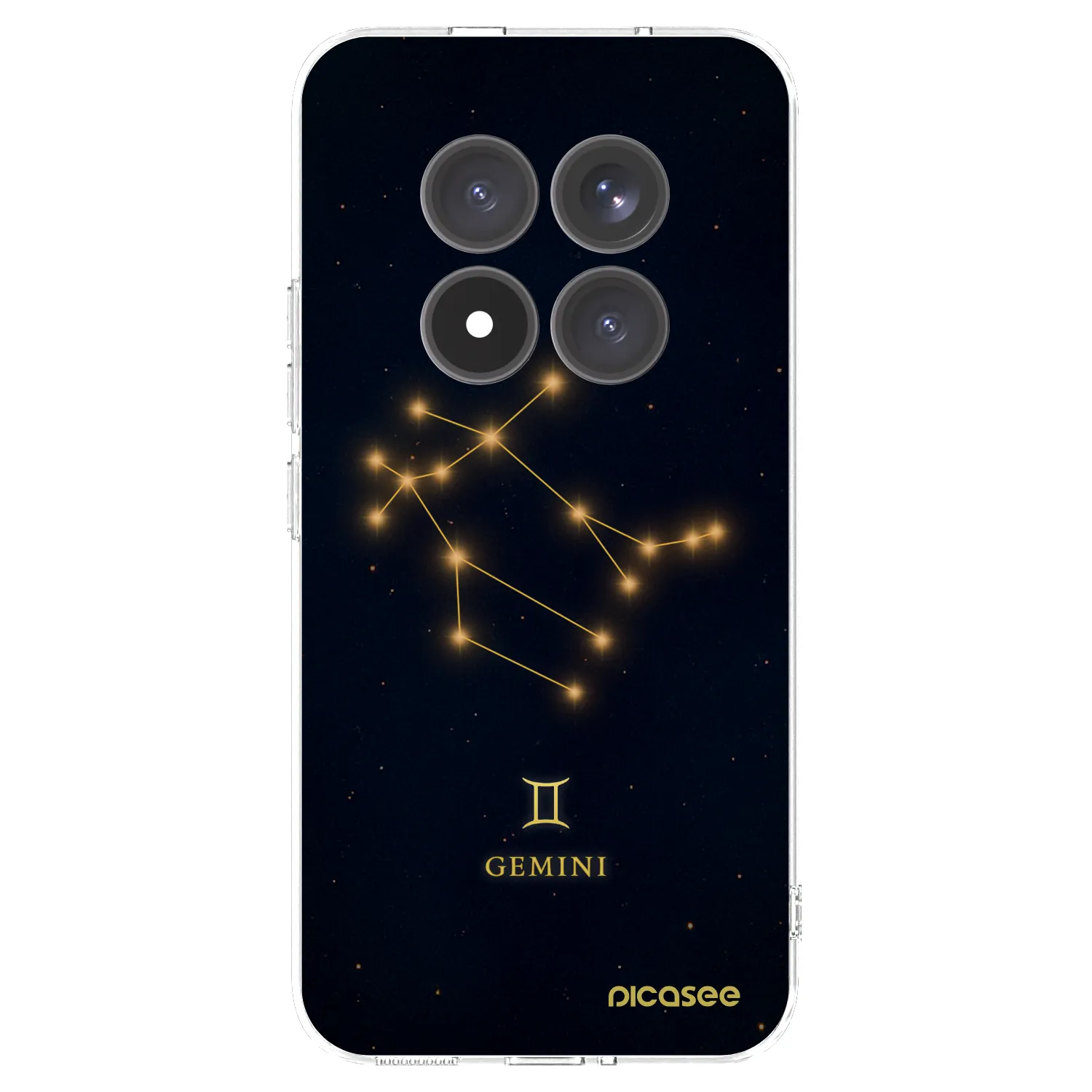 Picasee átlátszó szilikon tok az alábbi mobiltelefonokra Xiaomi Redmi Note 15 Pro+ - GEMINI