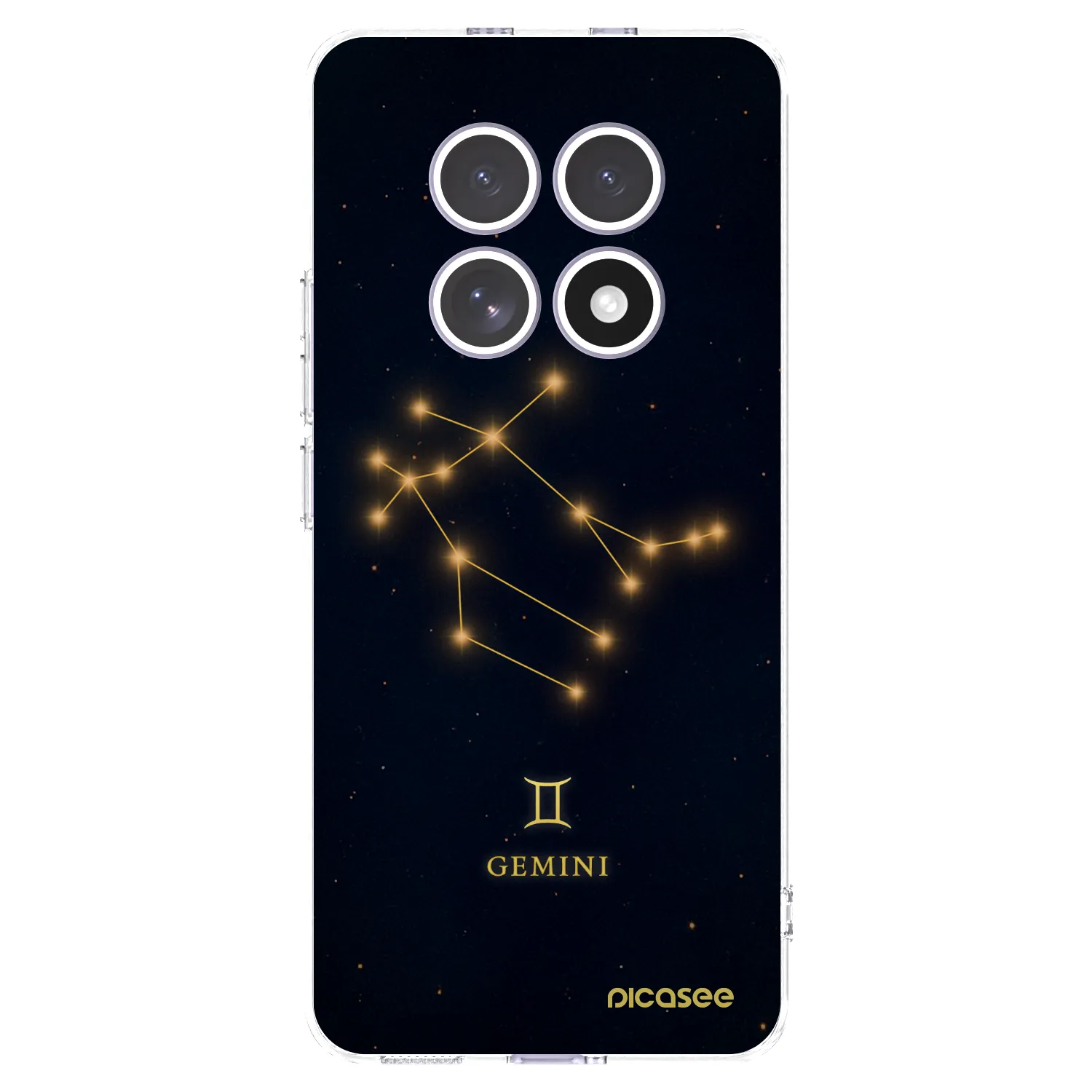 Picasee átlátszó szilikon tok az alábbi mobiltelefonokra Xiaomi Redmi Note 15 - GEMINI