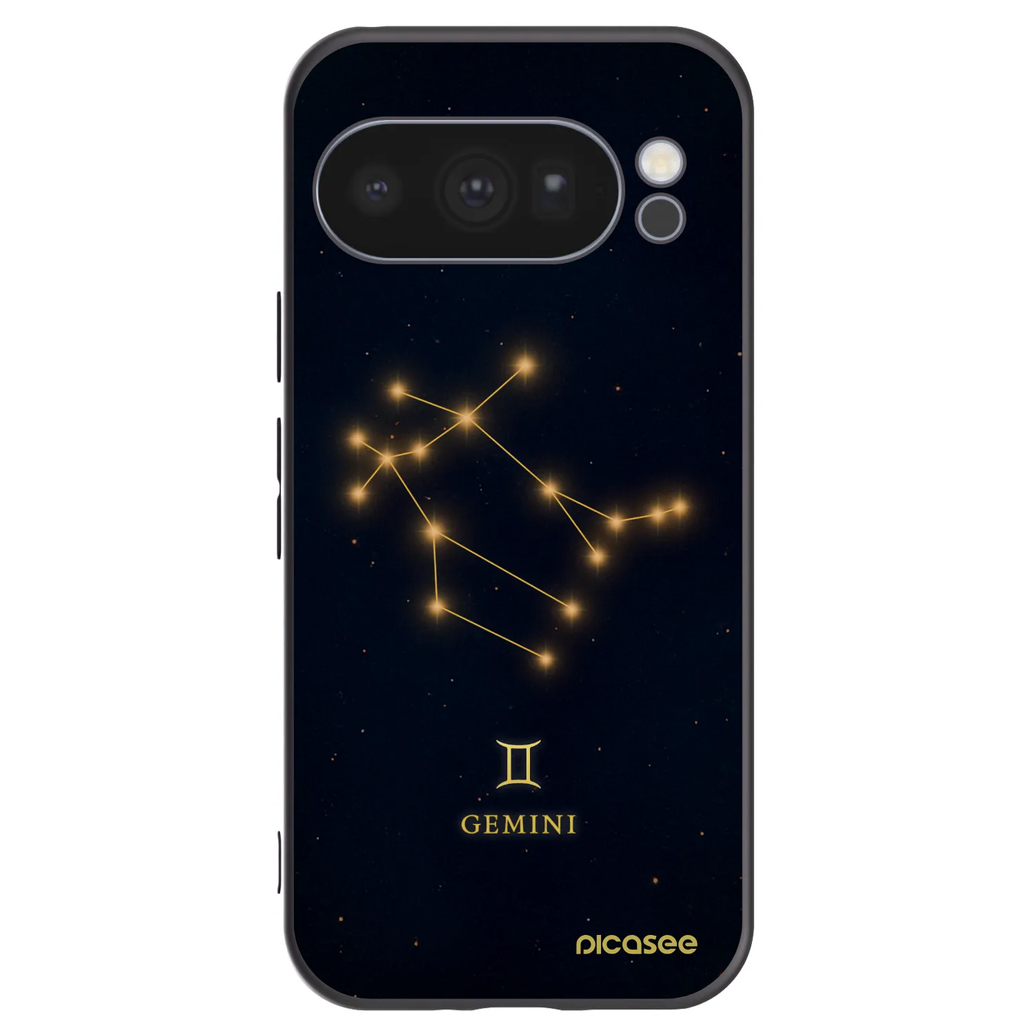 Picasee fekete szilikon tok az alábbi mobiltelefonokra Google Pixel 10 Pro - GEMINI