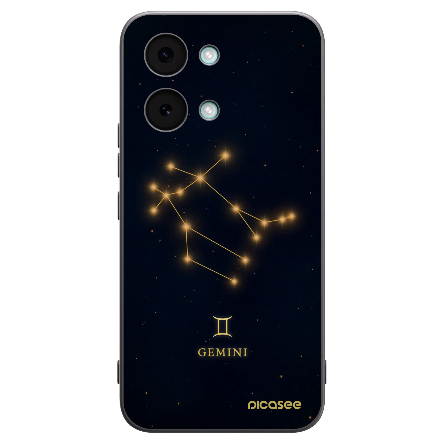 Picasee fekete szilikon tok az alábbi mobiltelefonokra Xiaomi Poco X8 Pro Max - GEMINI