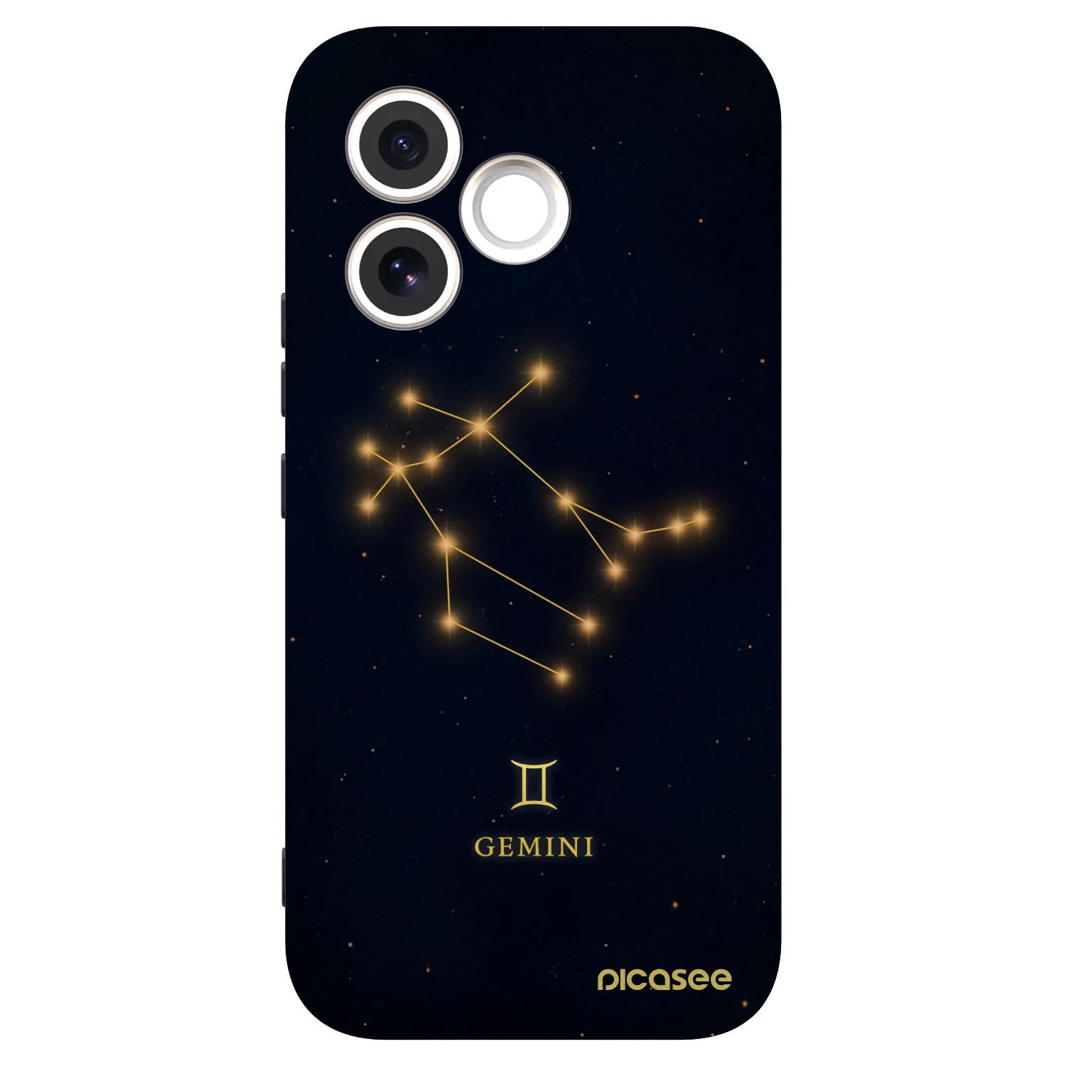 Picasee fekete szilikon tok az alábbi mobiltelefonokra Honor 600 Lite - GEMINI