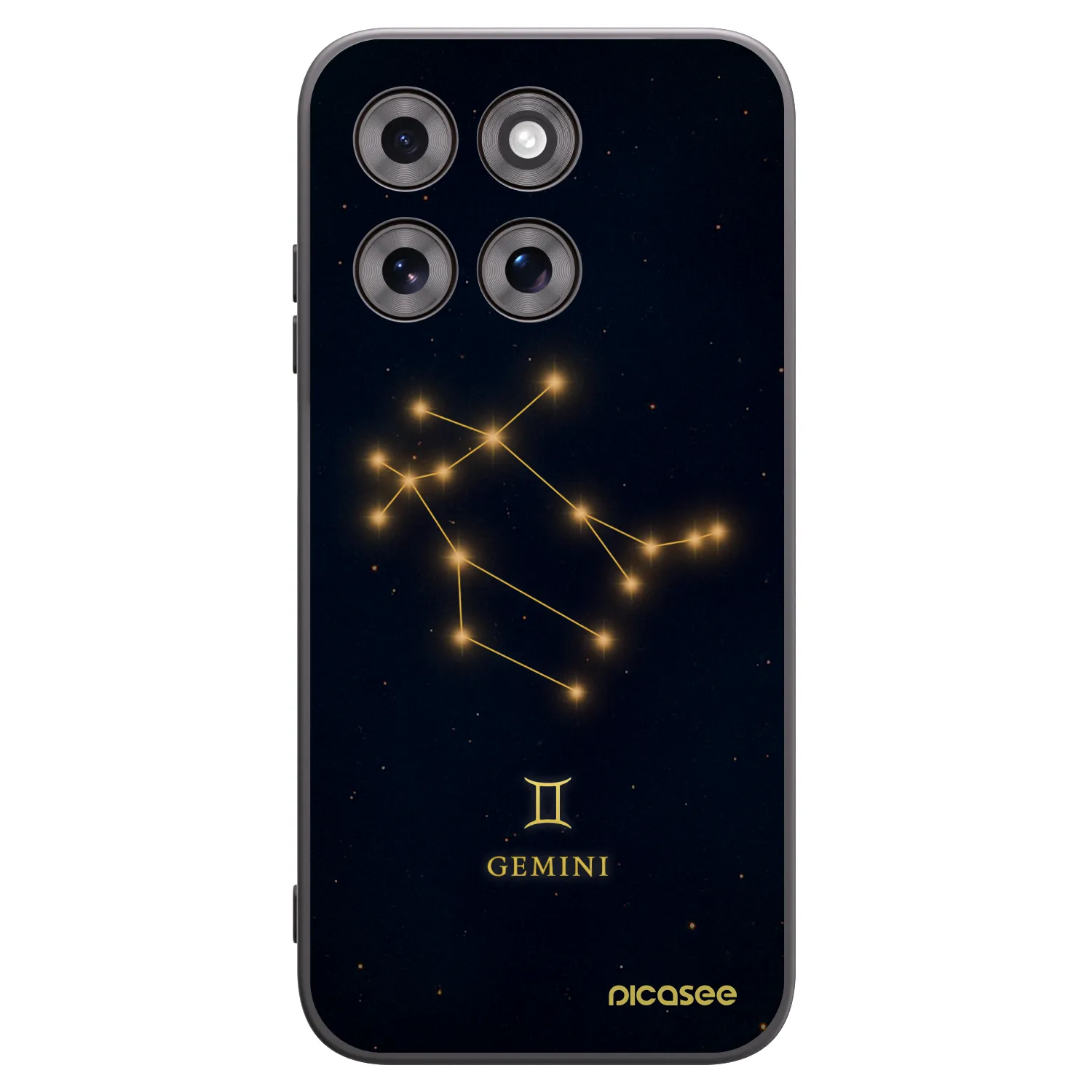Picasee fekete szilikon tok az alábbi mobiltelefonokra Motorola Moto G77 - GEMINI