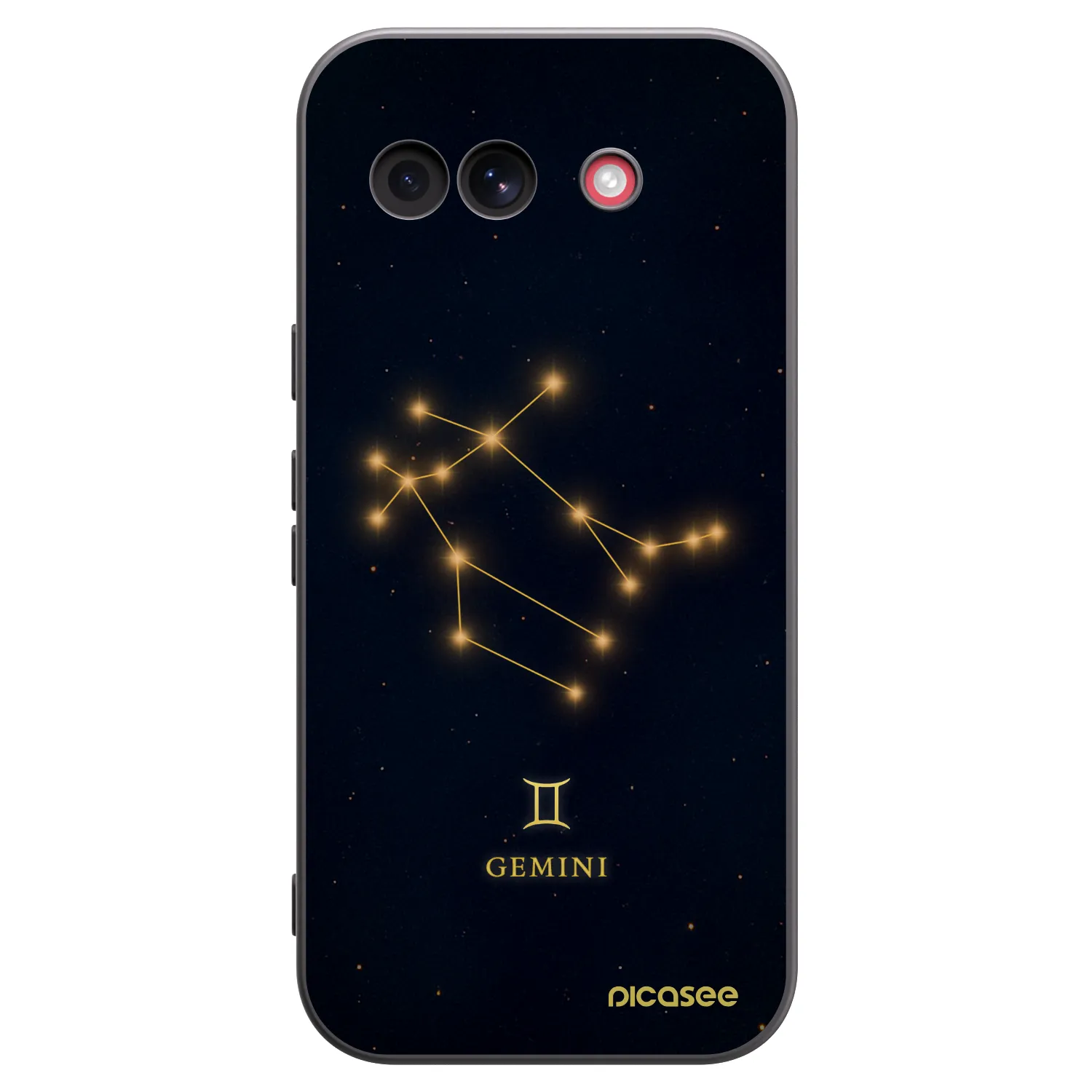 Picasee fekete szilikon tok az alábbi mobiltelefonokra Google Pixel 10a - GEMINI