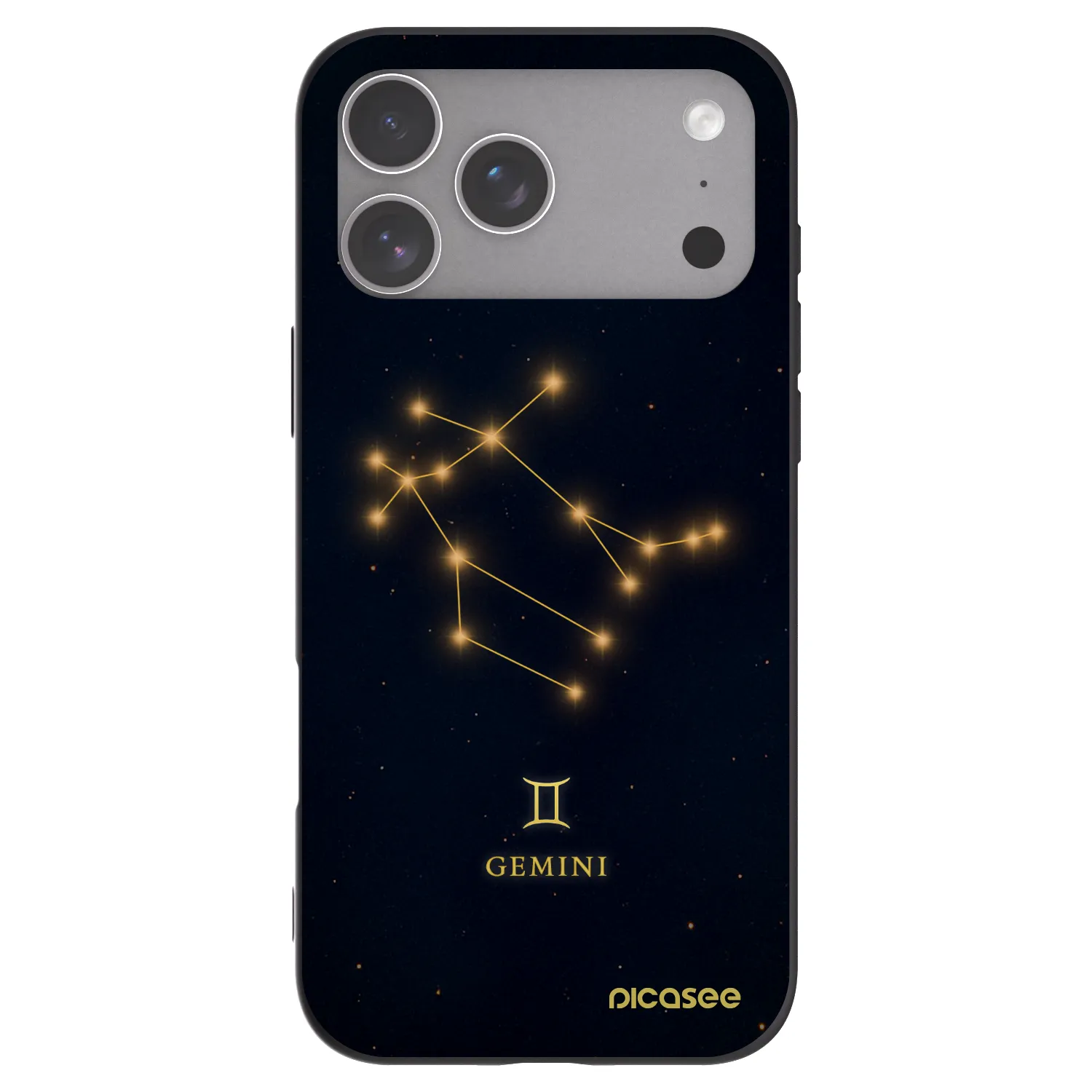 Picasee fekete szilikon tok az alábbi mobiltelefonokra Apple iPhone 18 Pro Max - GEMINI