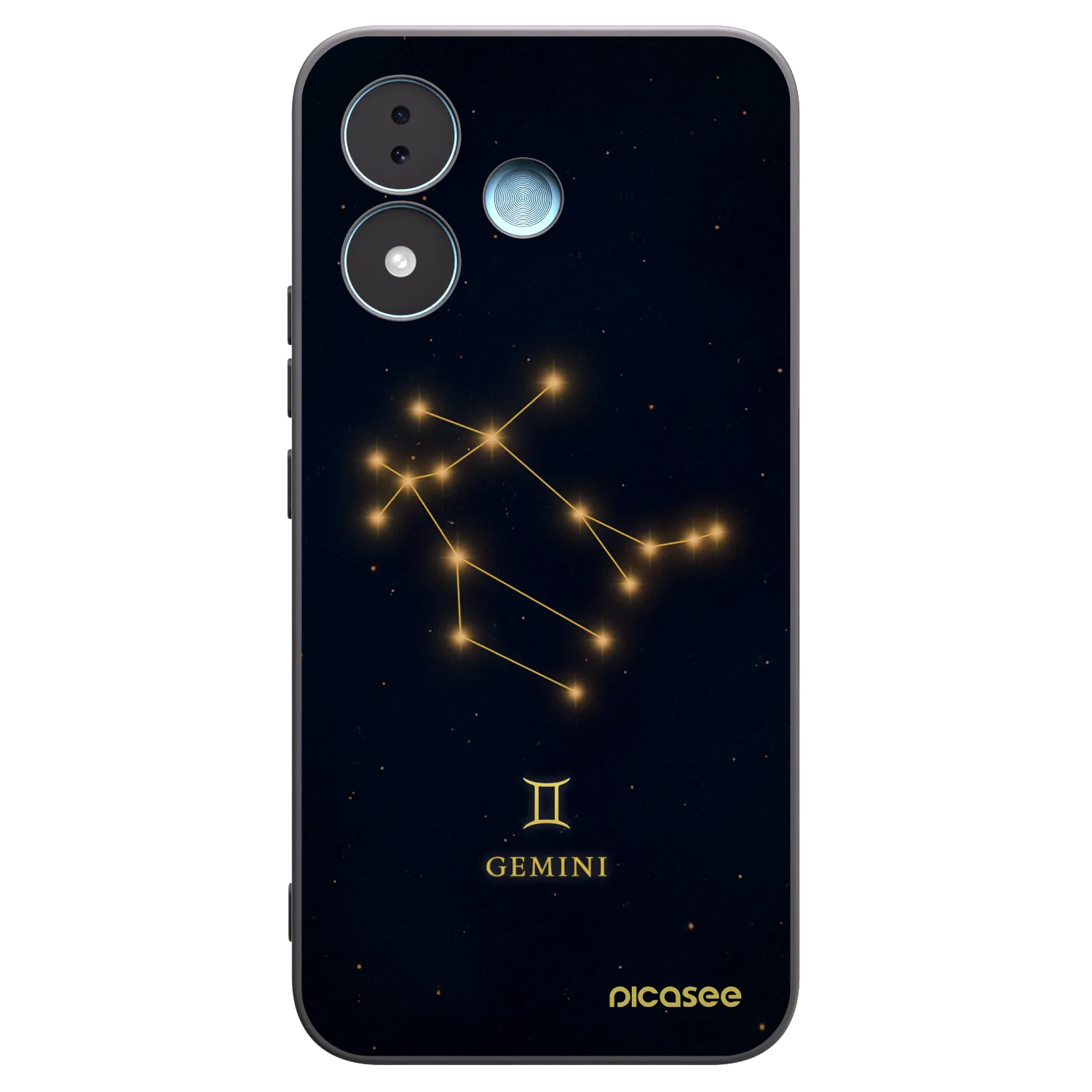 Picasee fekete szilikon tok az alábbi mobiltelefonokra Xiaomi Redmi Note 17 5G - GEMINI