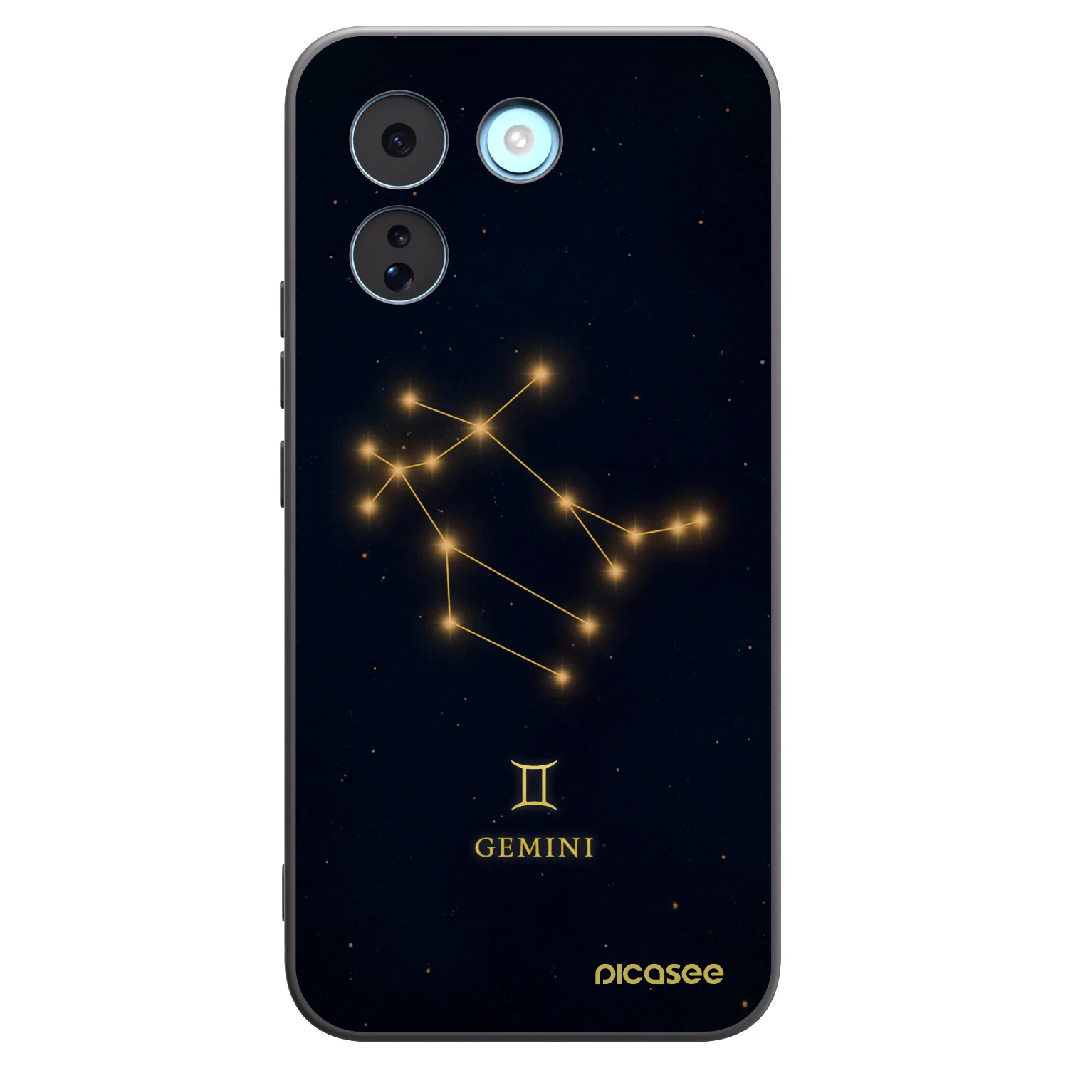 Picasee fekete szilikon tok az alábbi mobiltelefonokra Xiaomi Redmi Note 17 Pro MAX 5G - GEMINI