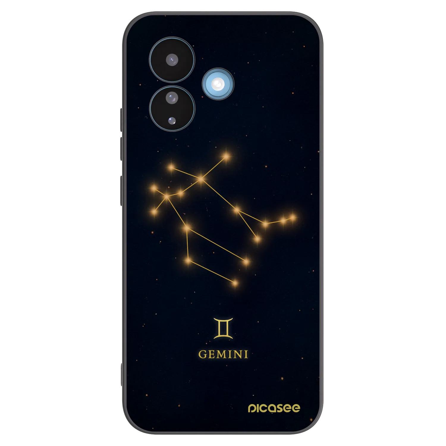 Picasee fekete szilikon tok az alábbi mobiltelefonokra Xiaomi Redmi Note 17 Pro 5G - GEMINI