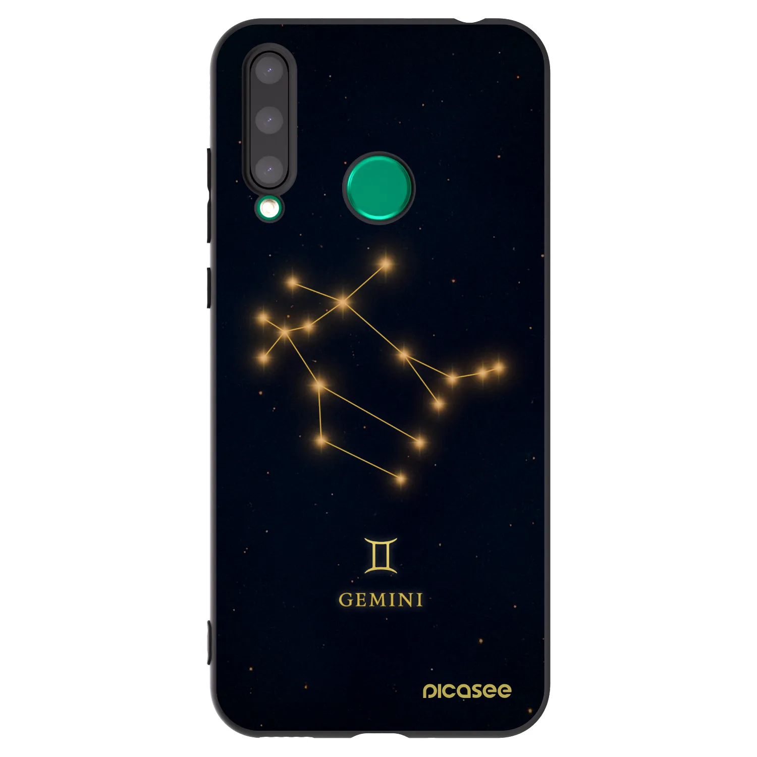 Picasee fekete szilikon tok az alábbi mobiltelefonokra Honor 20 Lite - GEMINI