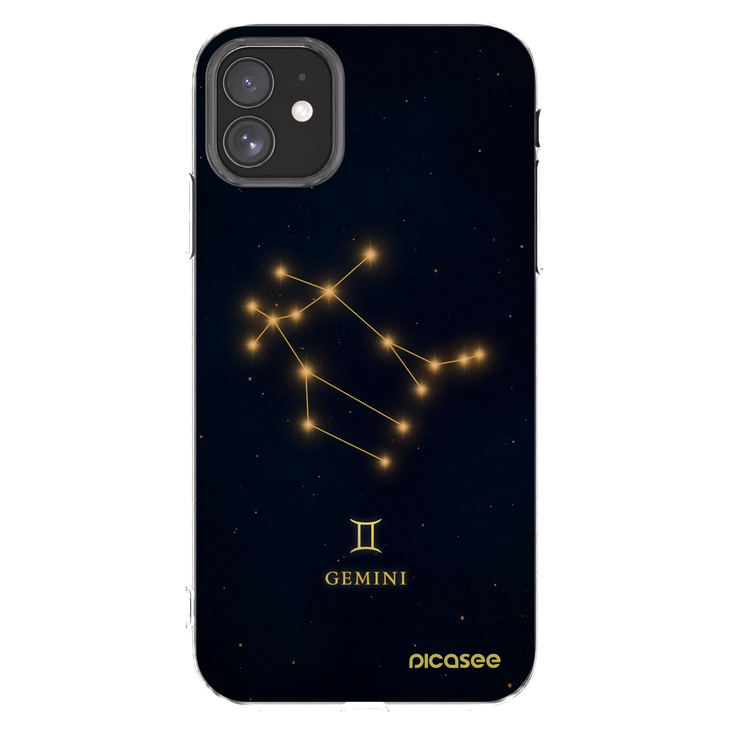 Picasee átlátszó szilikon tok az alábbi mobiltelefonokra Apple iPhone 11 - GEMINI