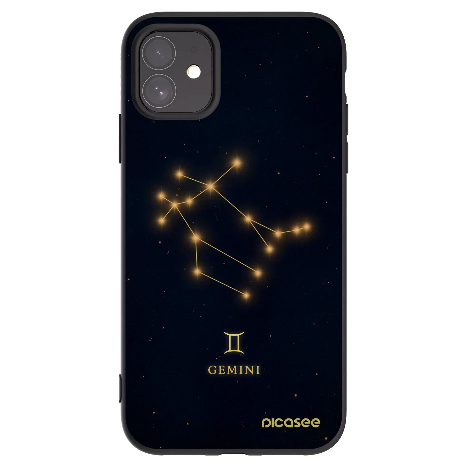 Picasee fekete szilikon tok az alábbi mobiltelefonokra Apple iPhone 11 - GEMINI