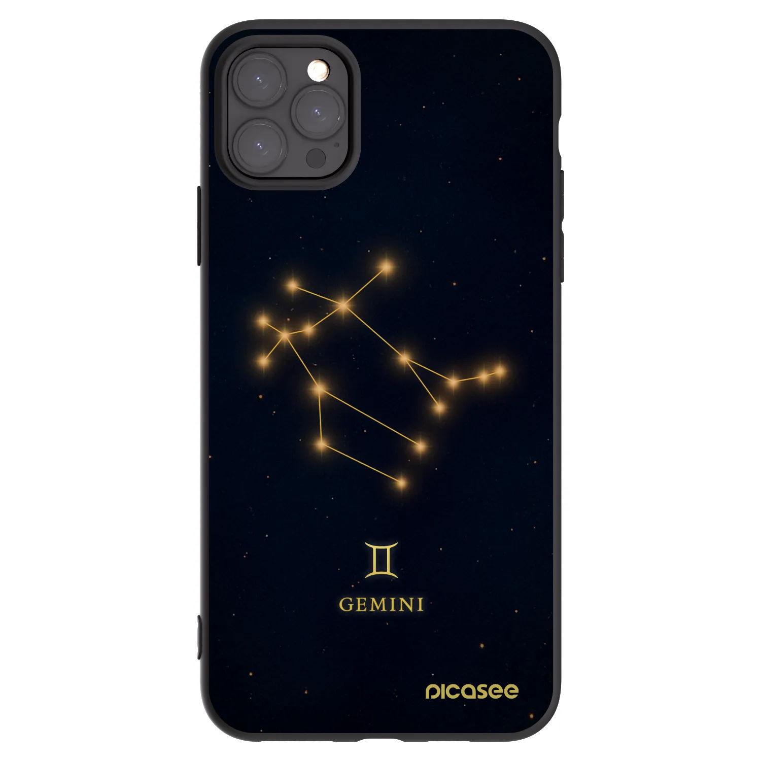 Picasee fekete szilikon tok az alábbi mobiltelefonokra Apple iPhone 11 Pro Max - GEMINI